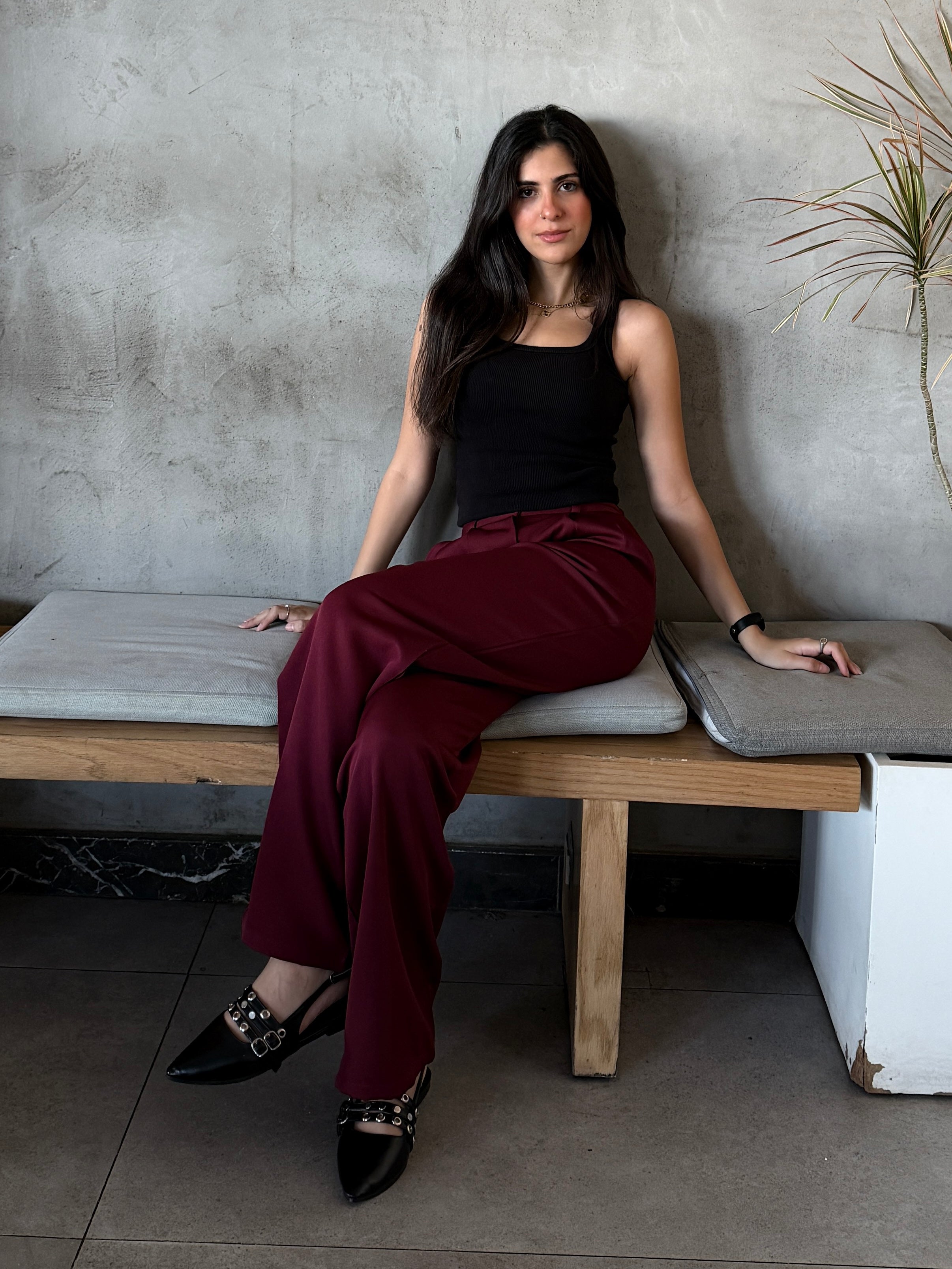 Wide-Leg classic Pants