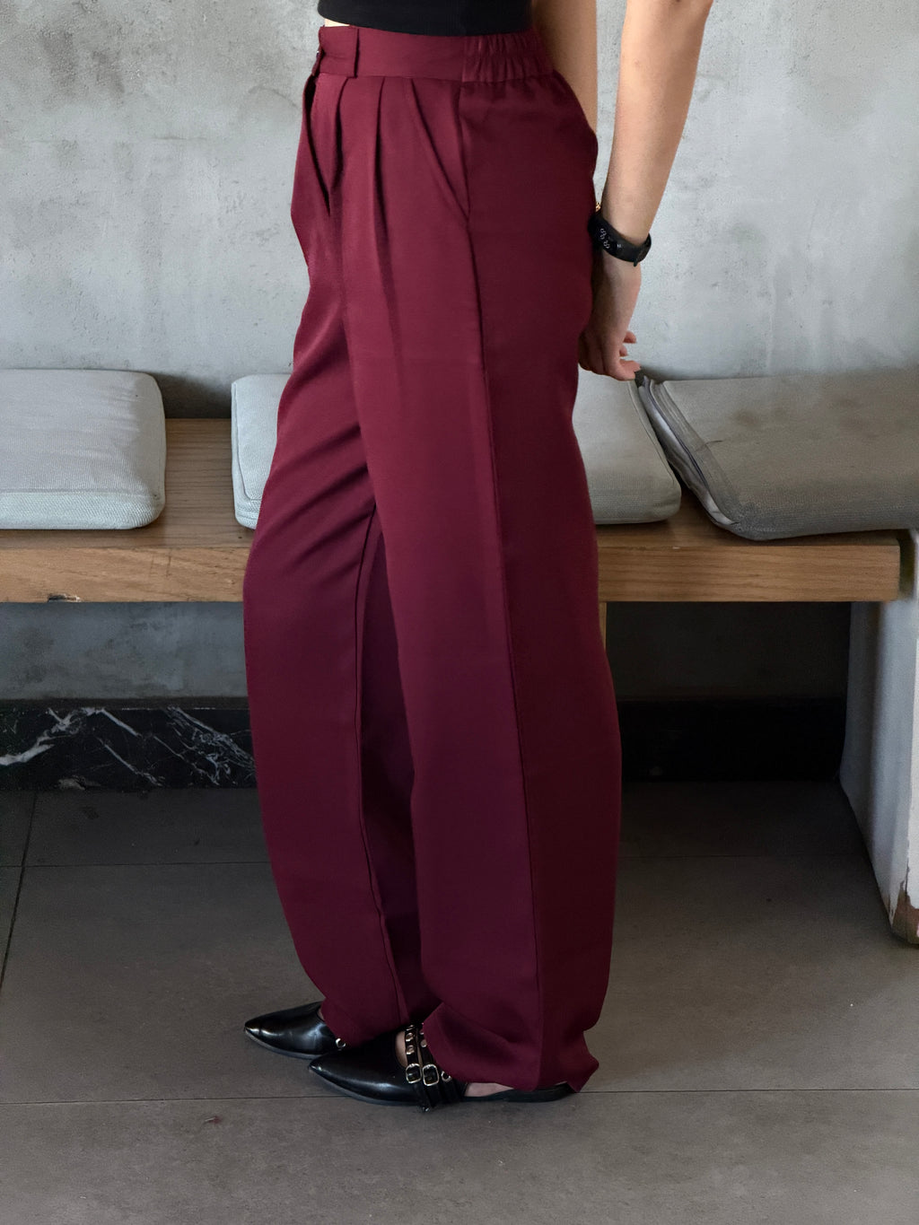 Wide-Leg classic Pants