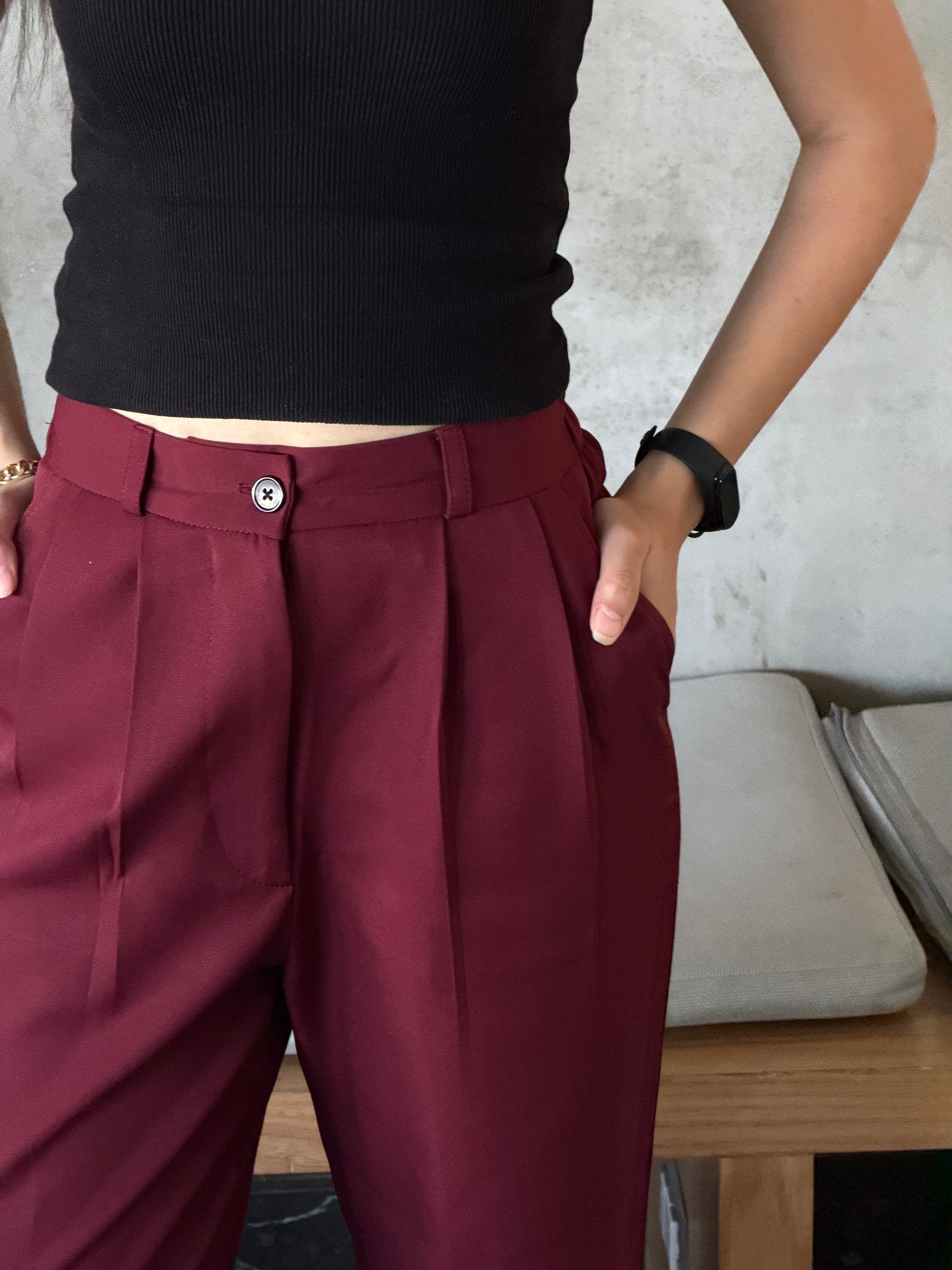 Wide-Leg classic Pants