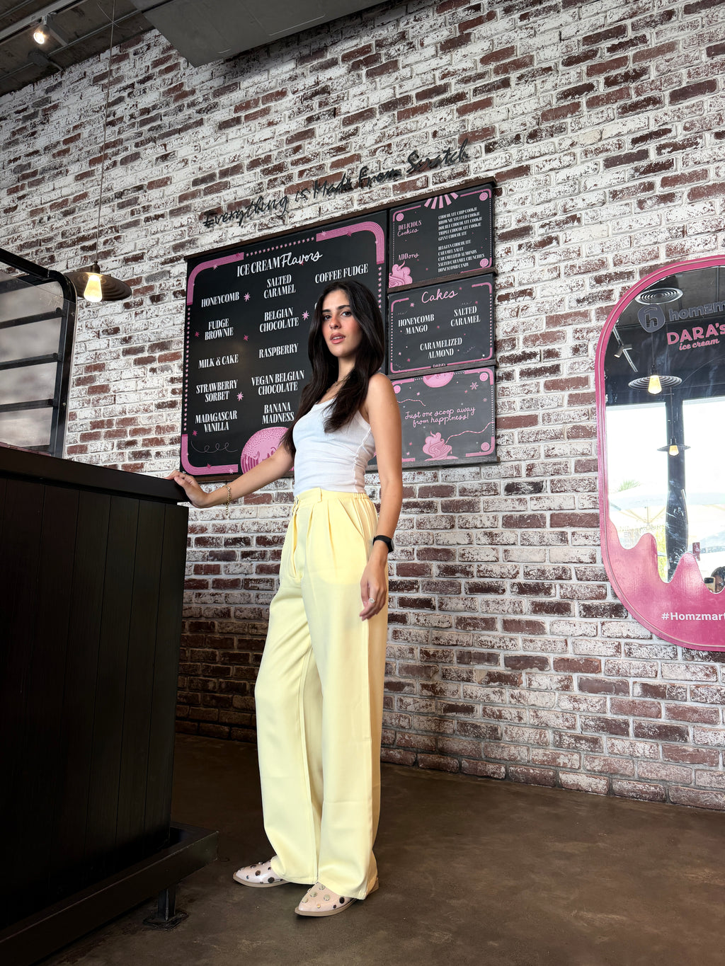 Wide-Leg classic Pants