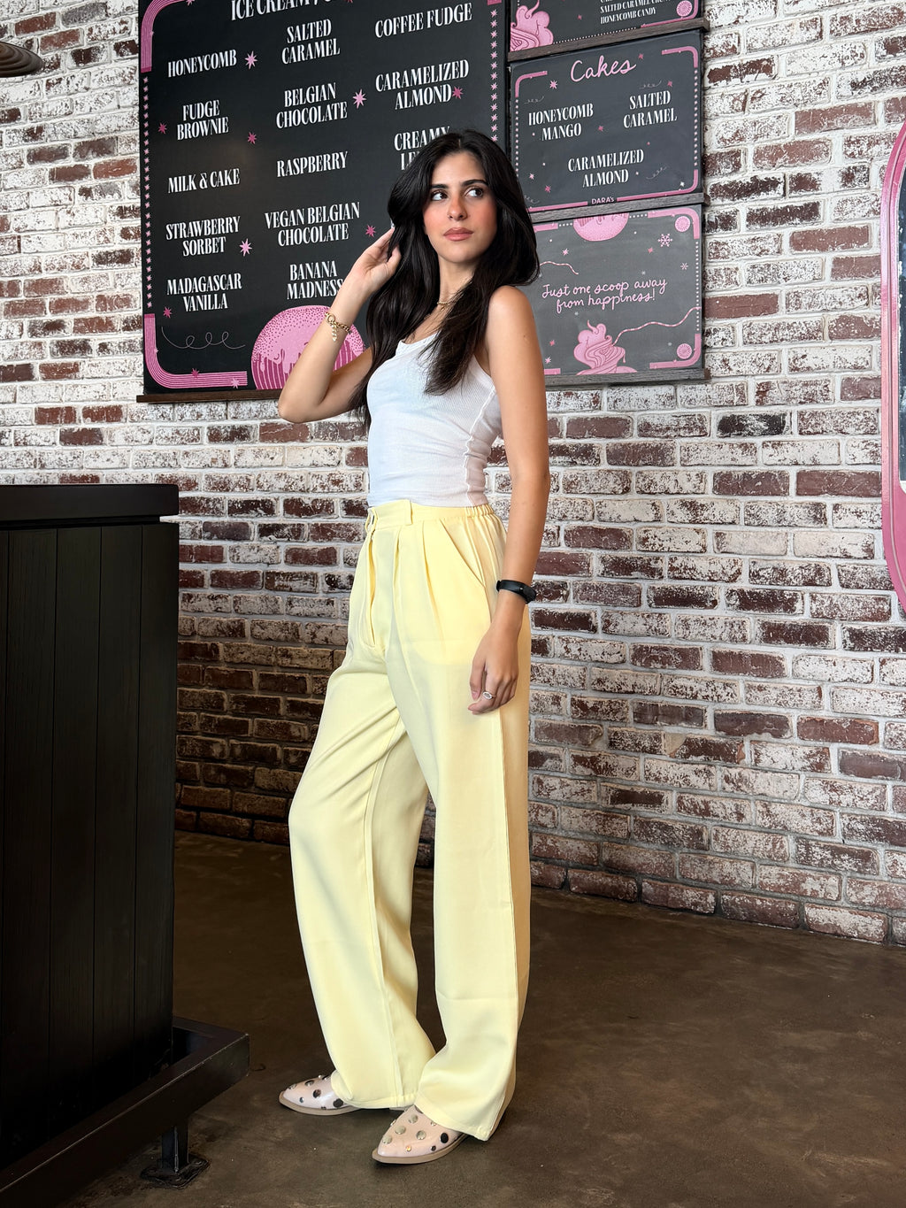 Wide-Leg classic Pants