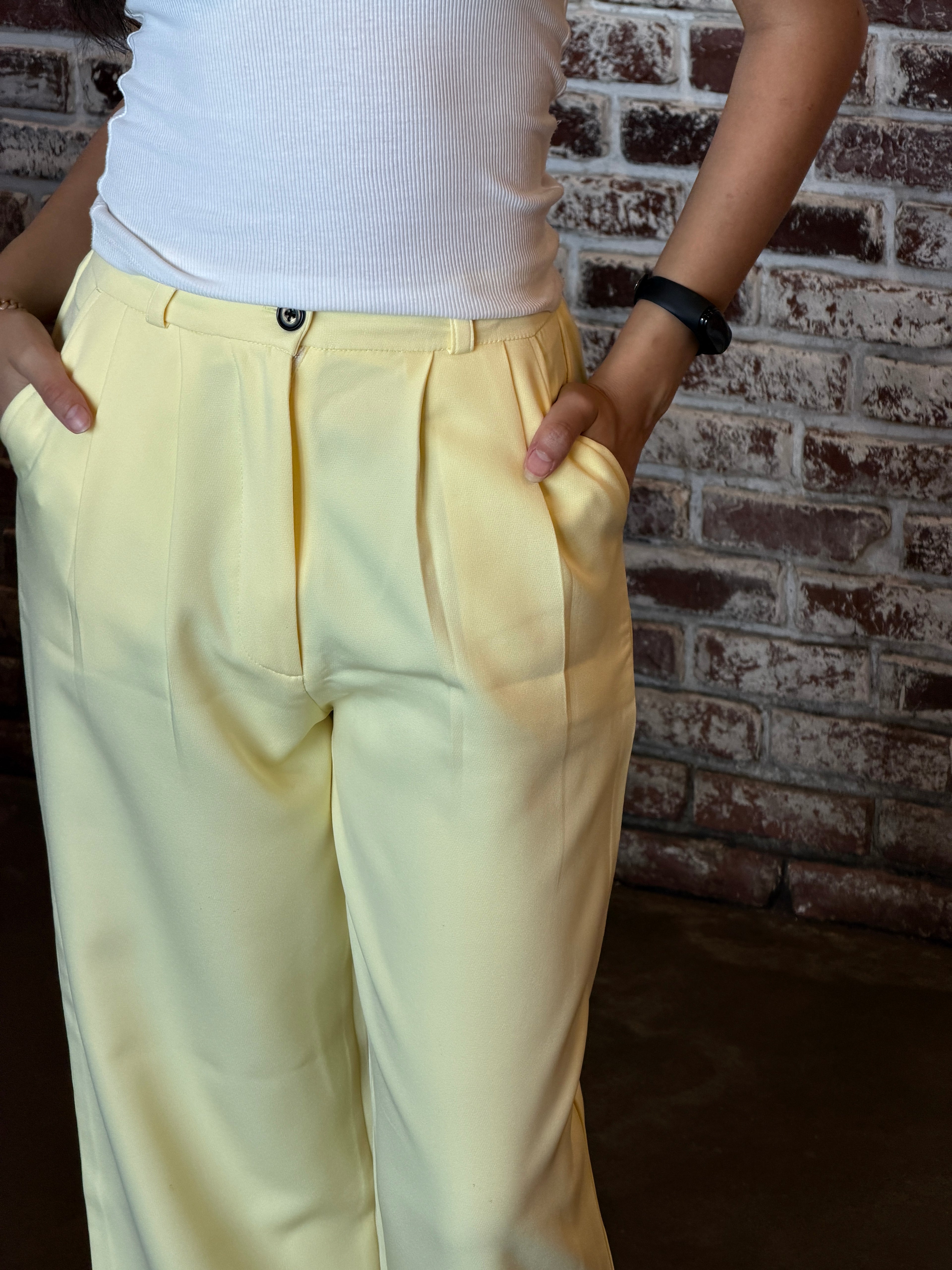 Wide-Leg classic Pants