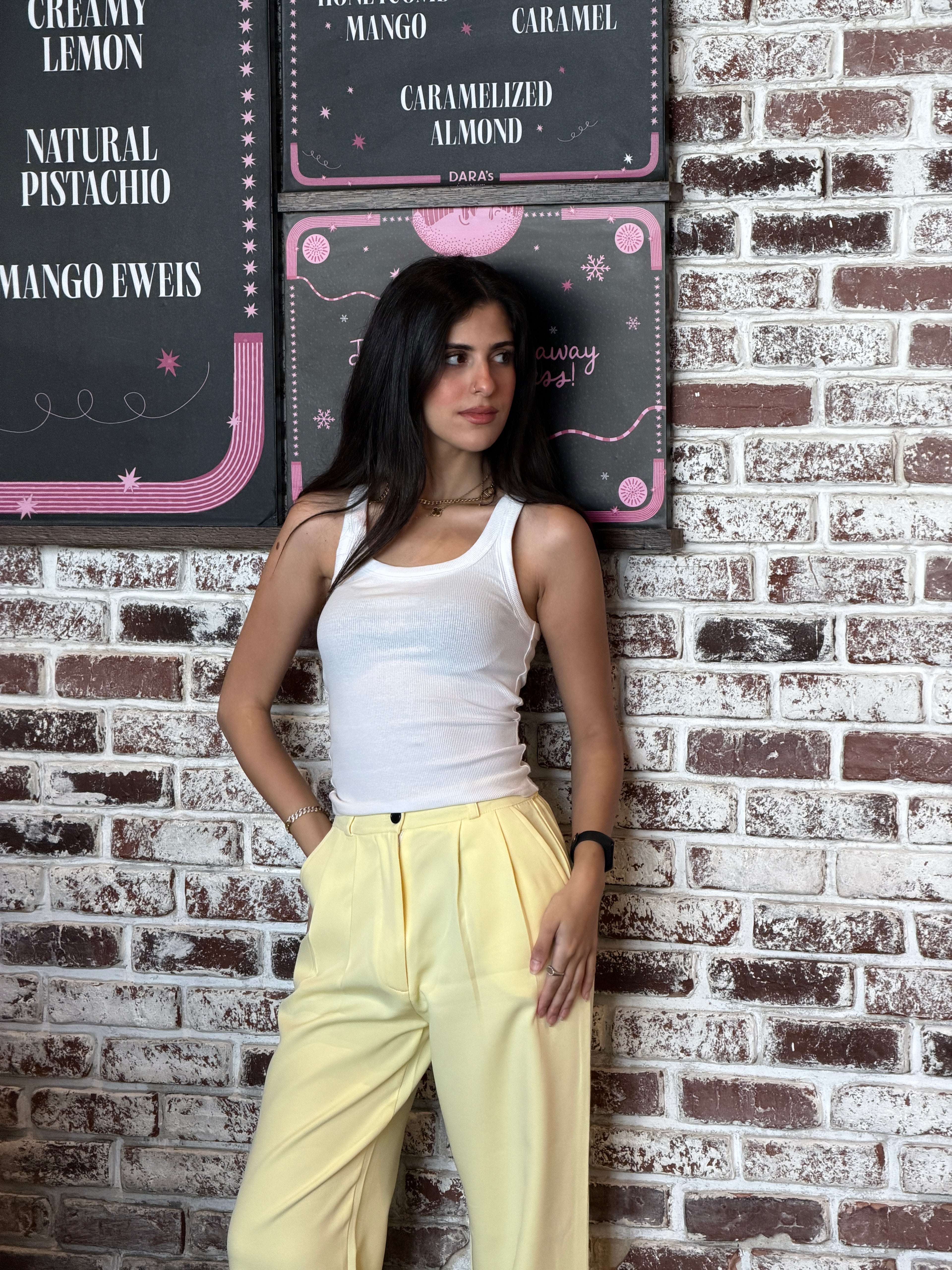 Wide-Leg classic Pants