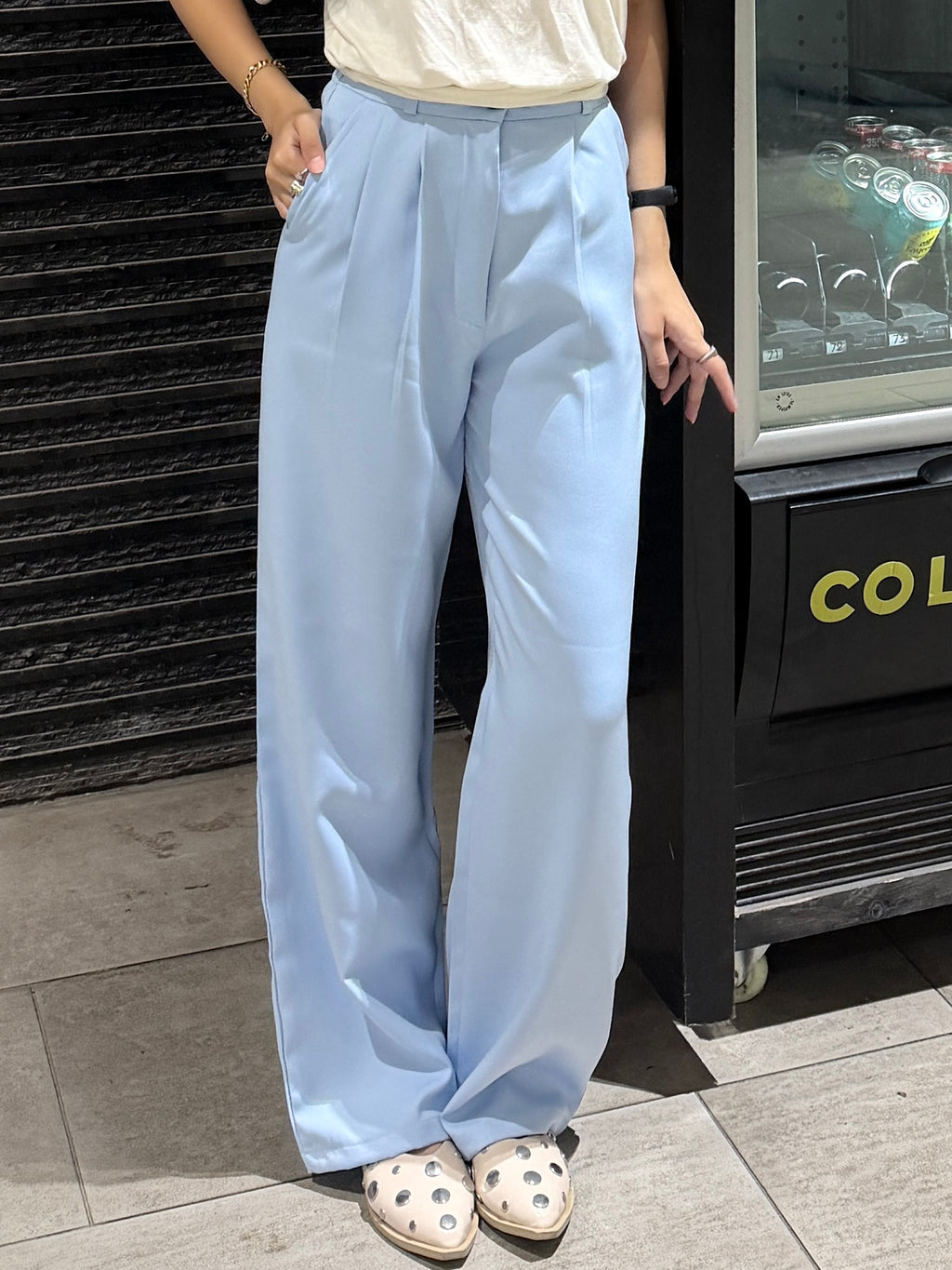 Wide-Leg classic Pants