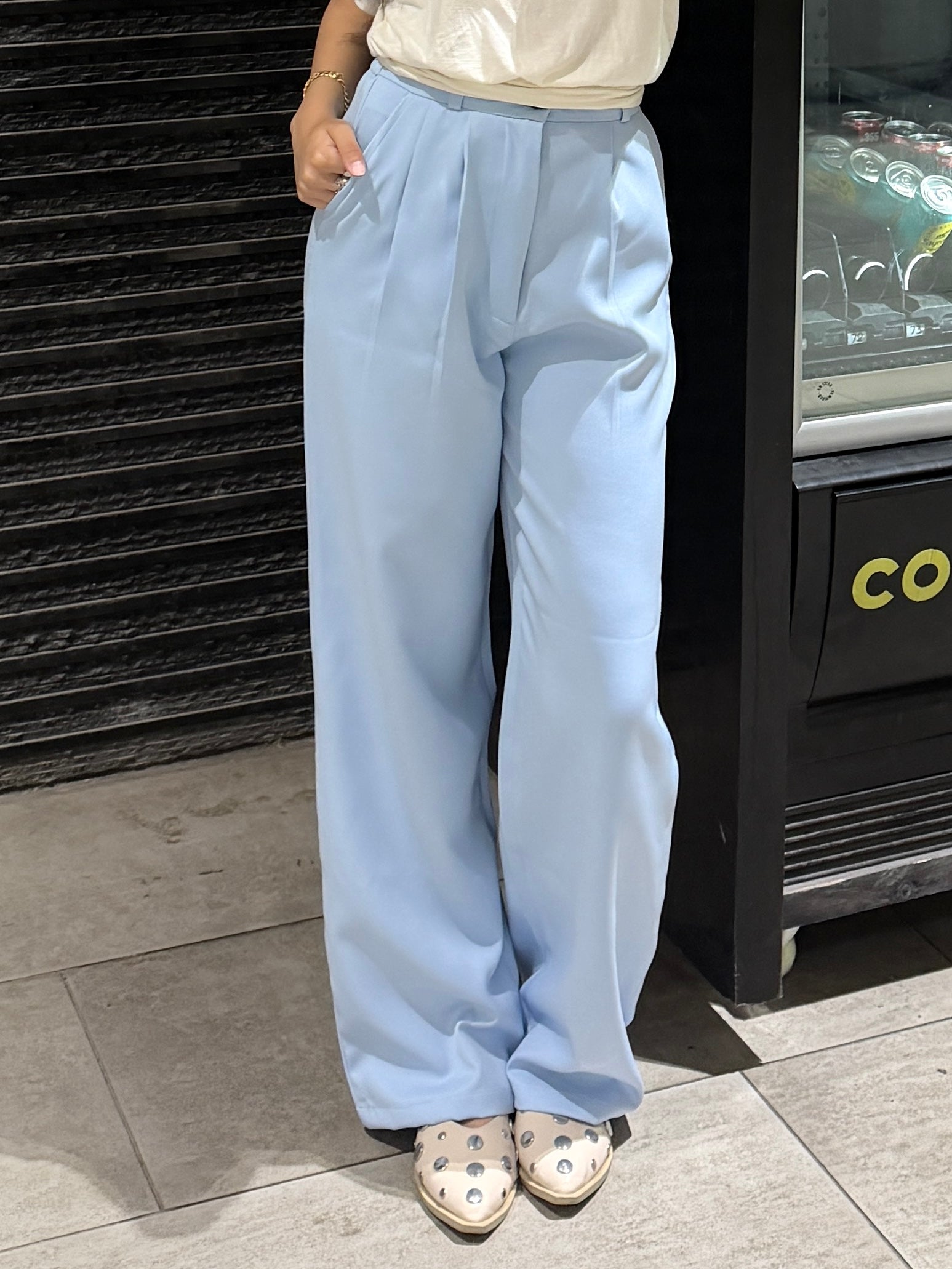 Wide-Leg classic Pants