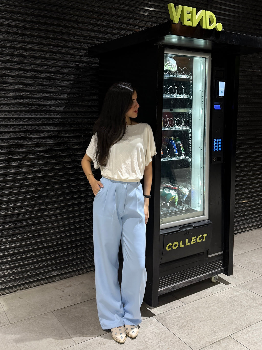 Wide-Leg classic Pants