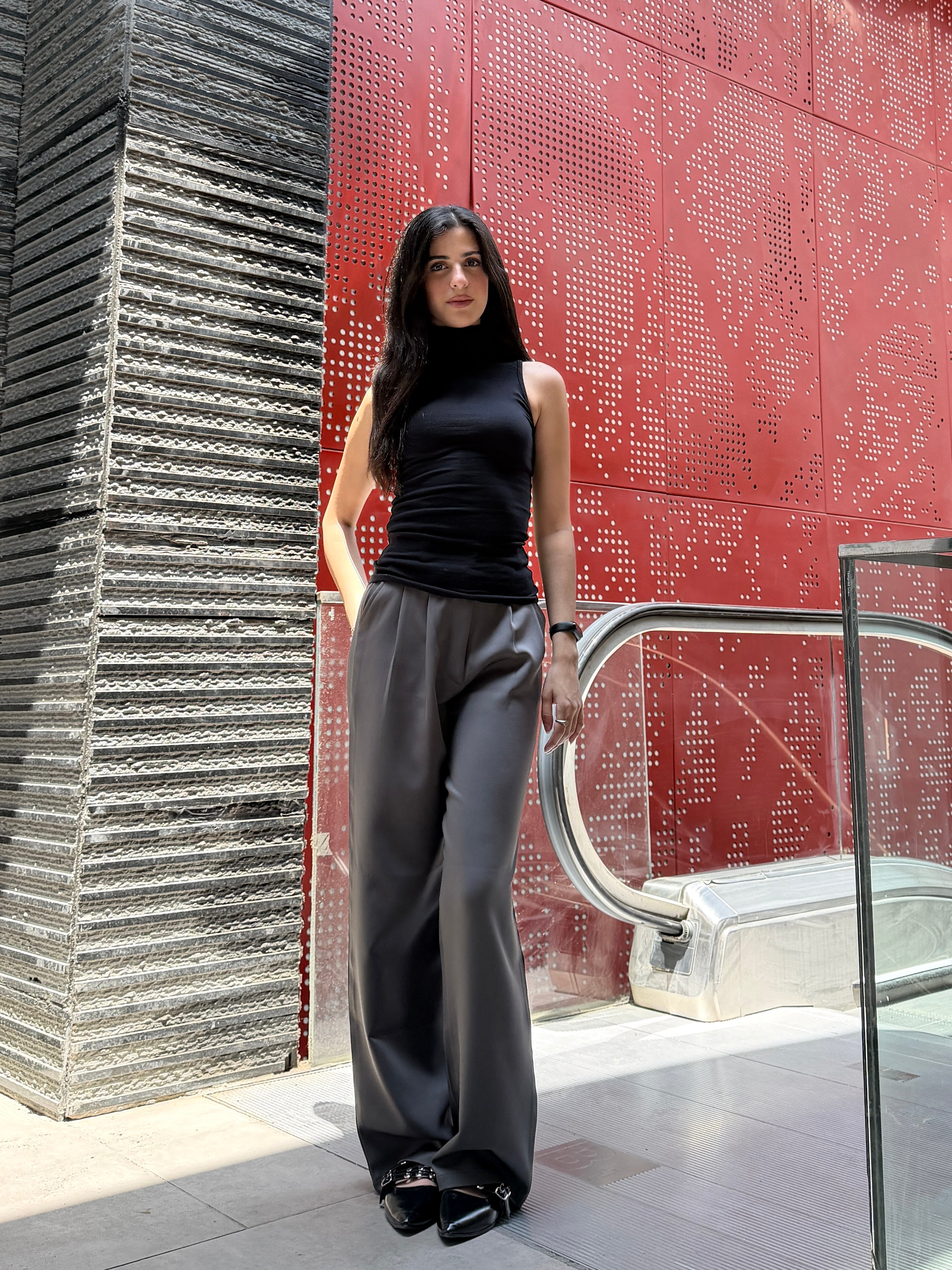 Wide-Leg classic Pants