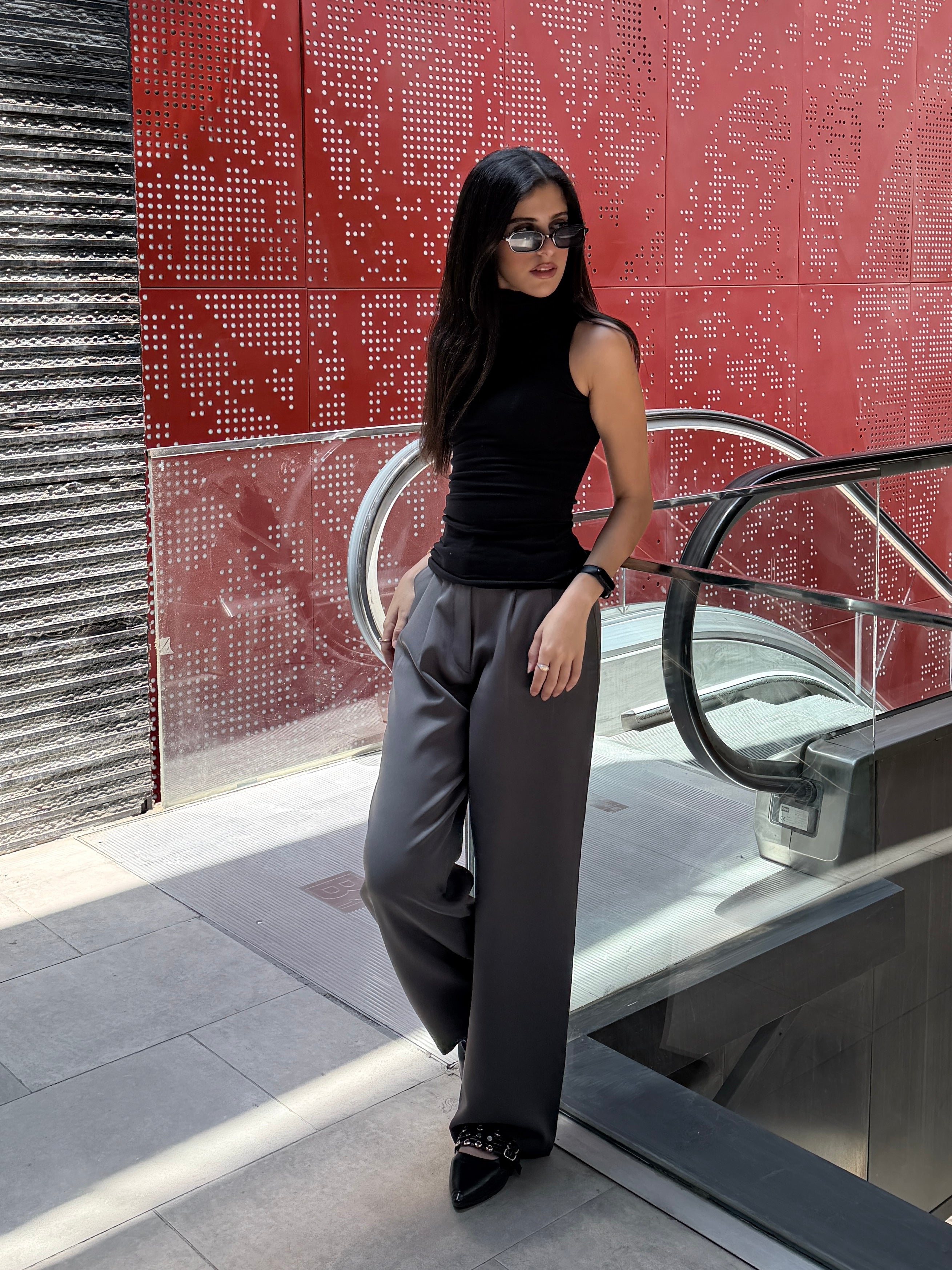 Wide-Leg classic Pants