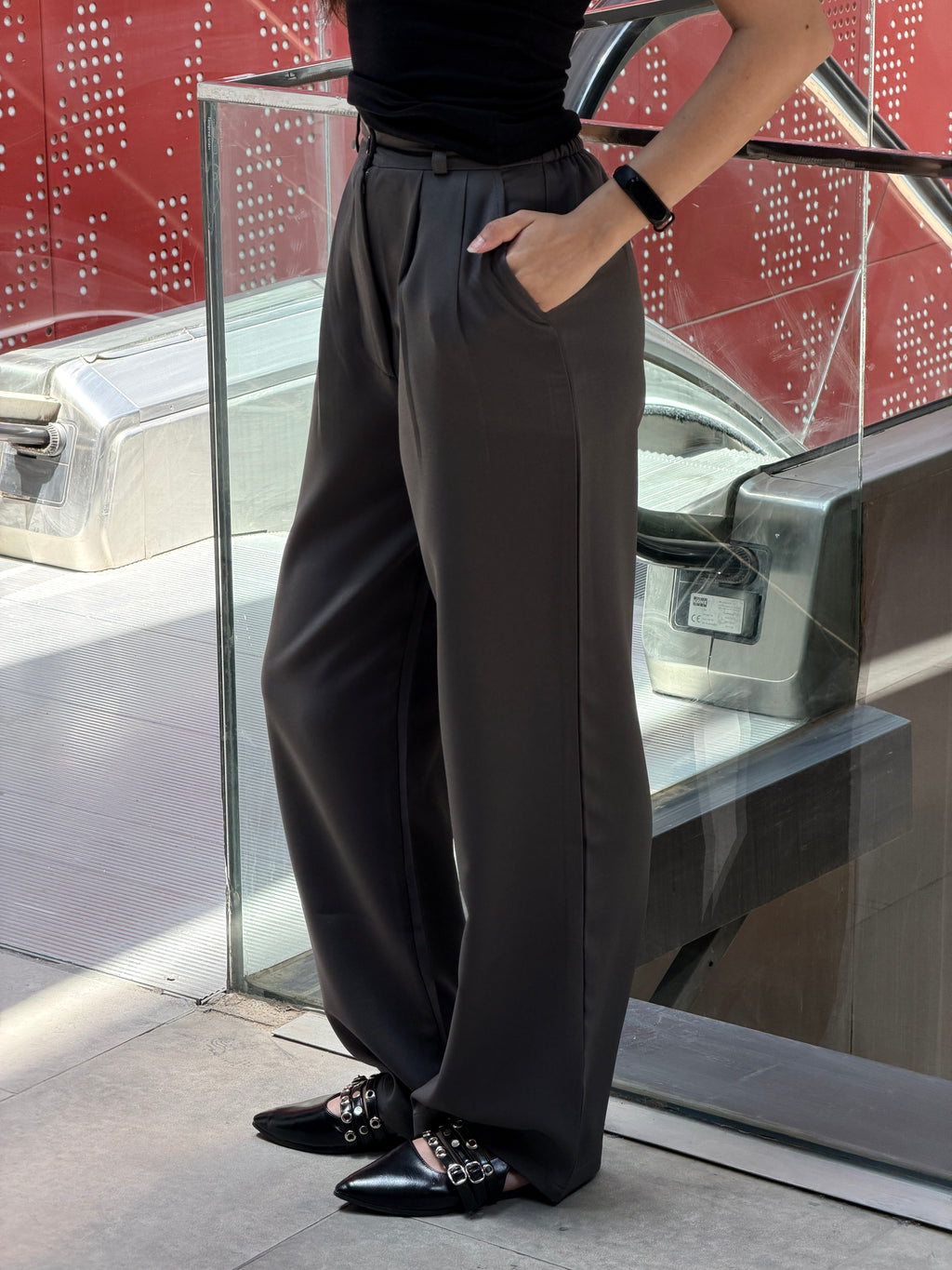 Wide-Leg classic Pants