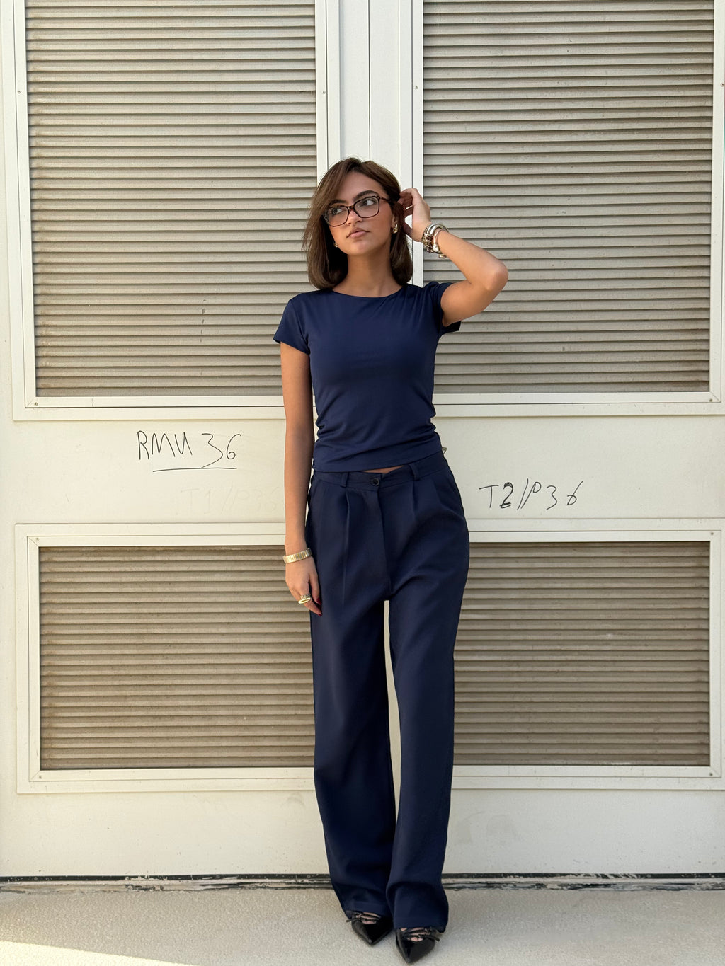 Wide-Leg classic Pants