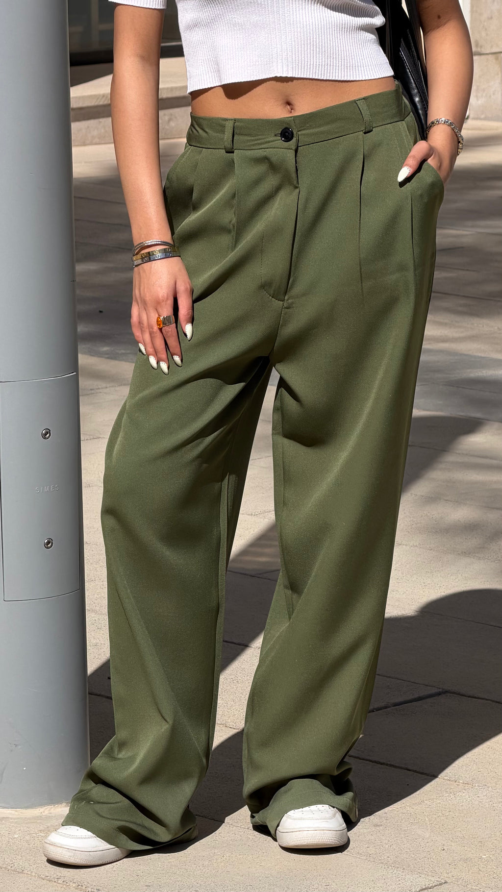 Wide-Leg classic Pants