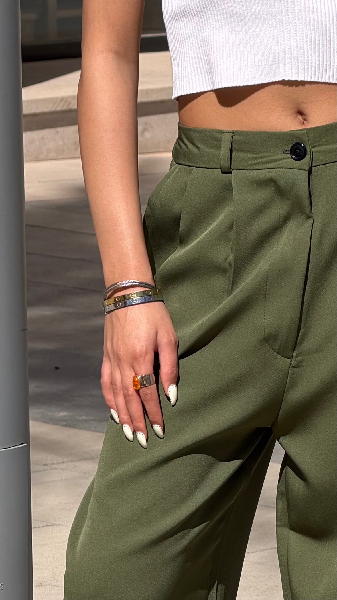 Wide-Leg classic Pants