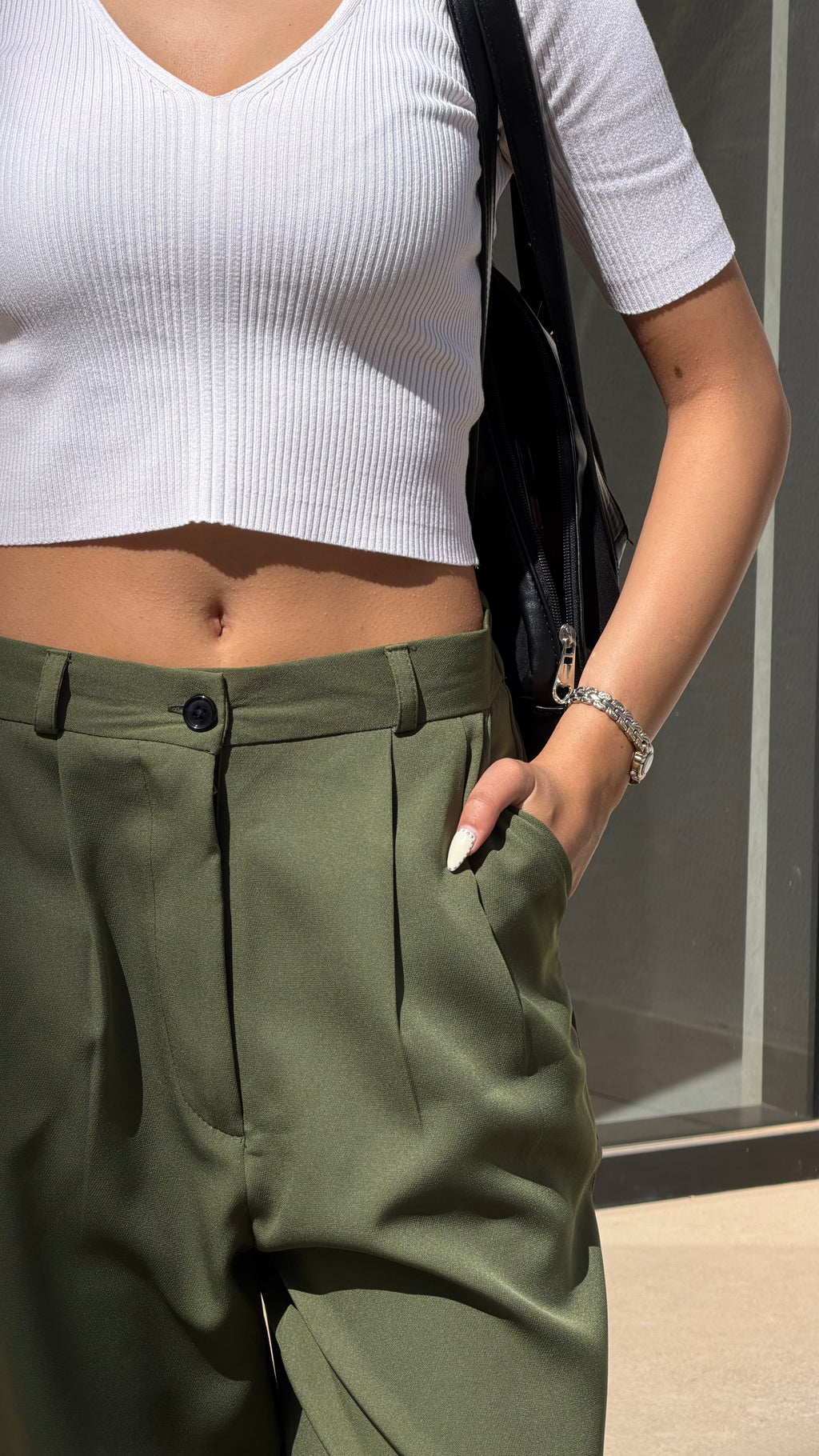 Wide-Leg classic Pants