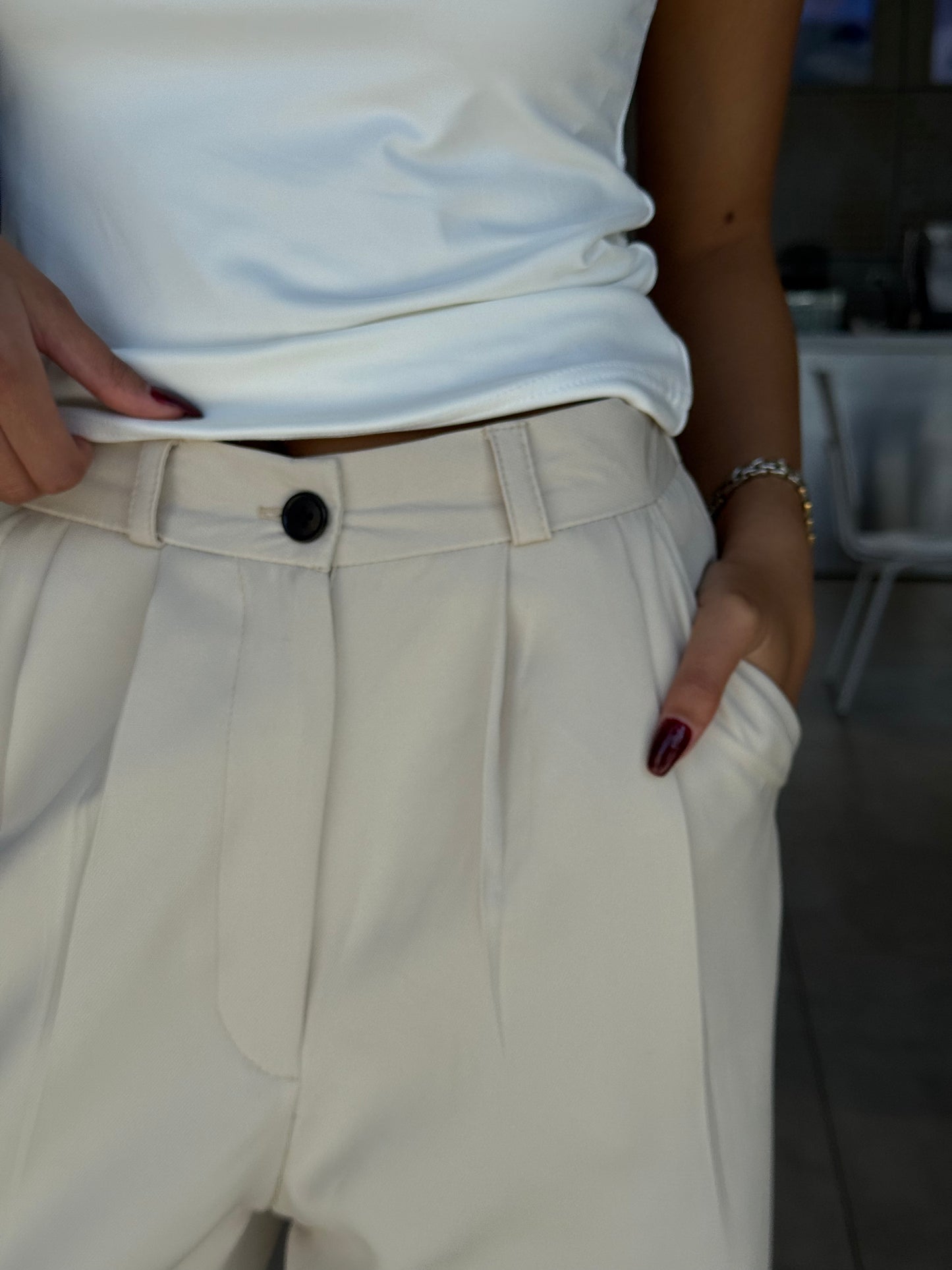 Wide-Leg classic Pants