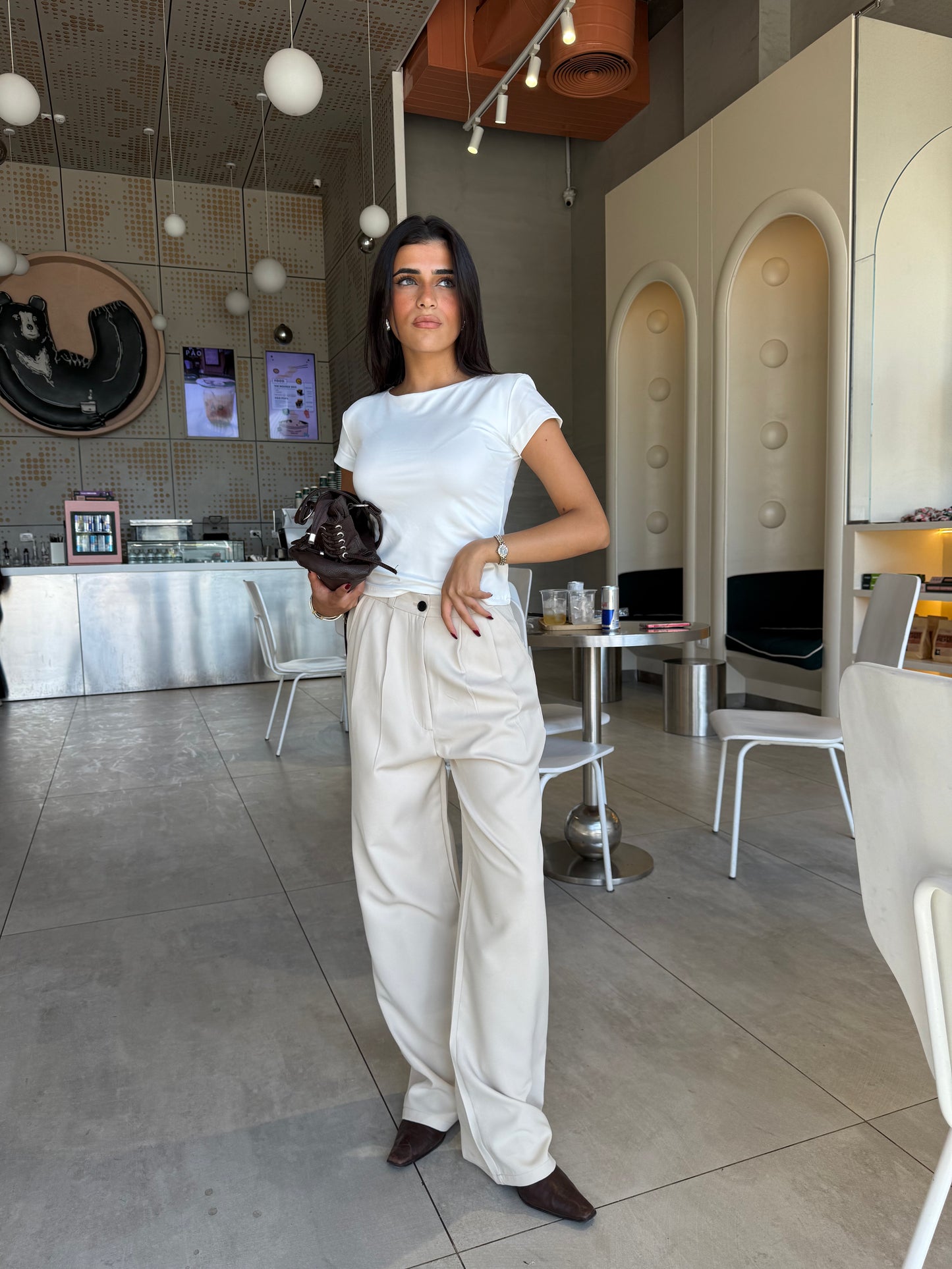 Wide-Leg classic Pants