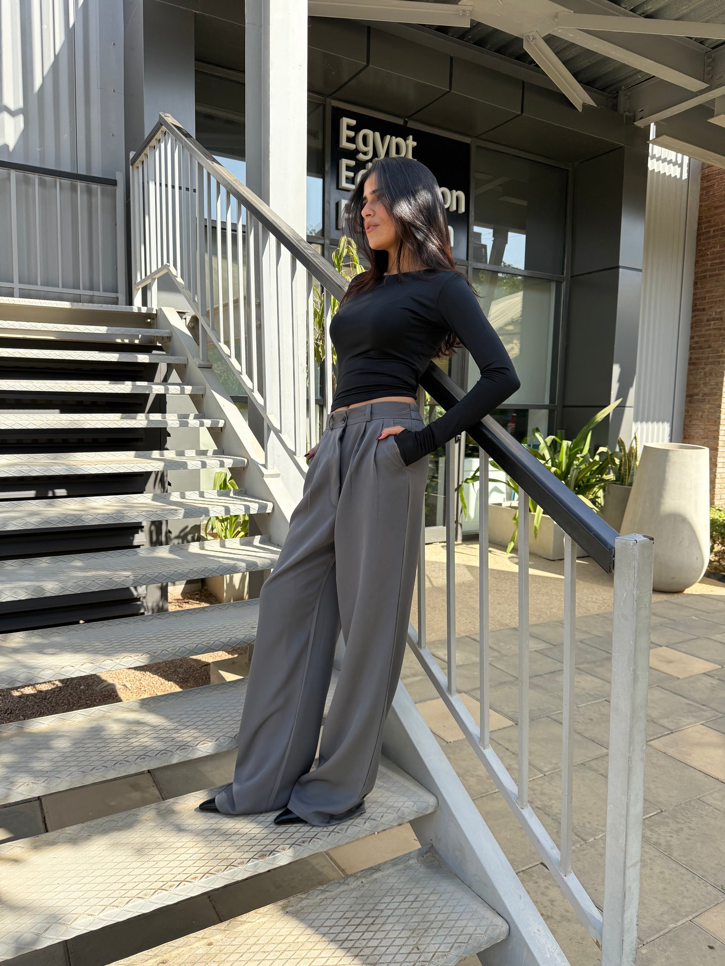 Wide-Leg classic Pants
