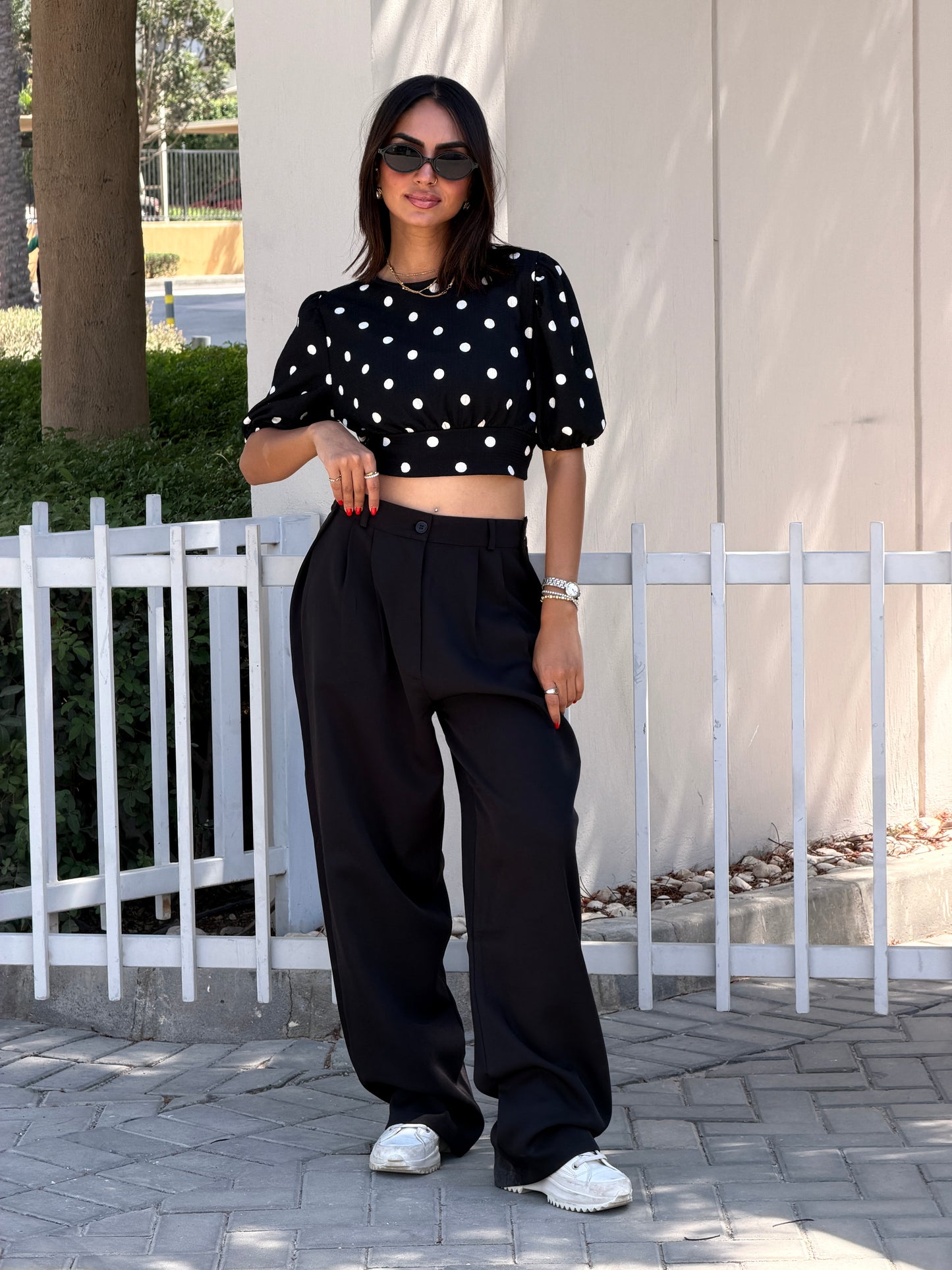 Smart Tailored Pants | Wide-Leg Fit