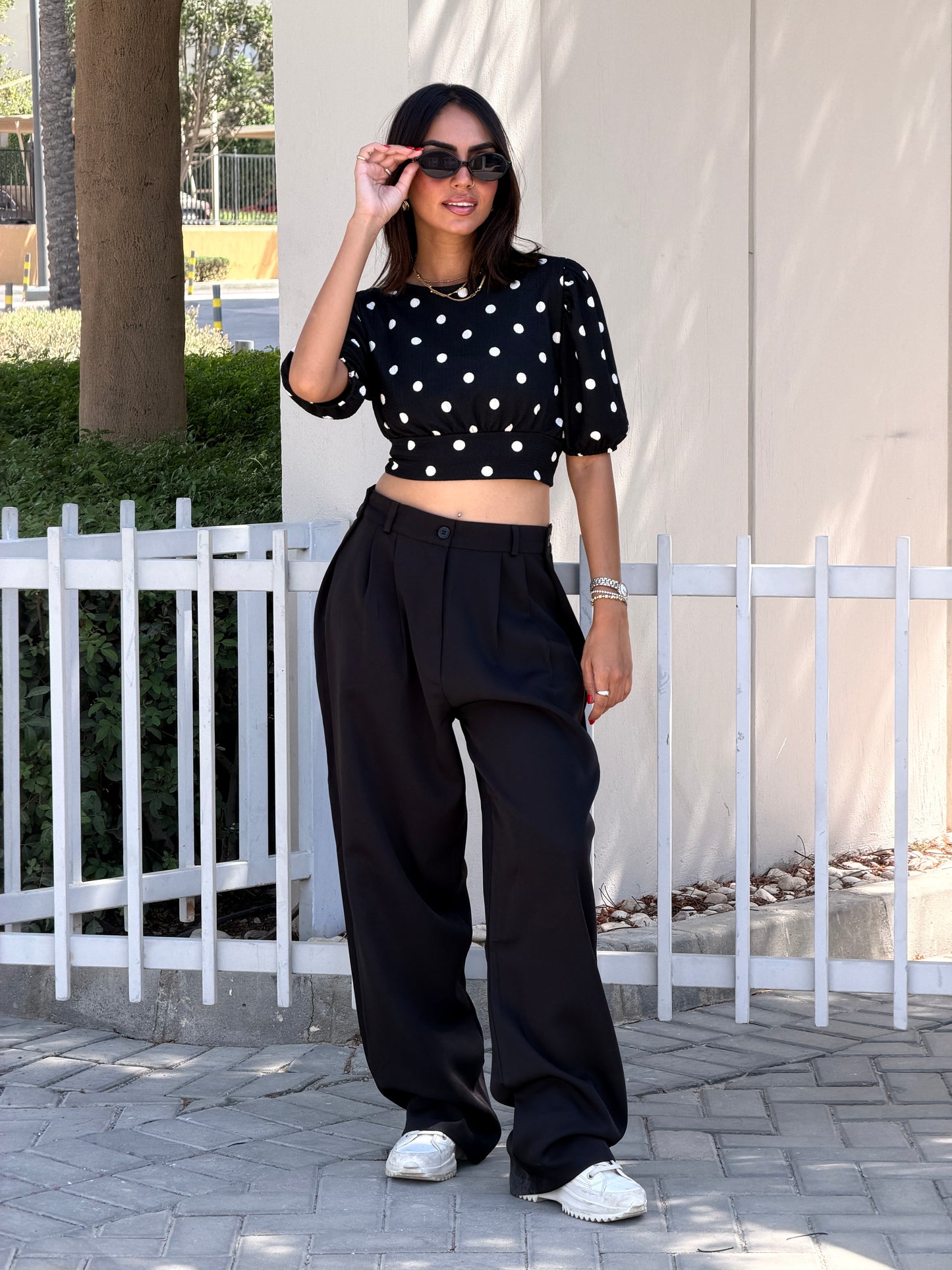 Smart Tailored Pants | Wide-Leg Fit