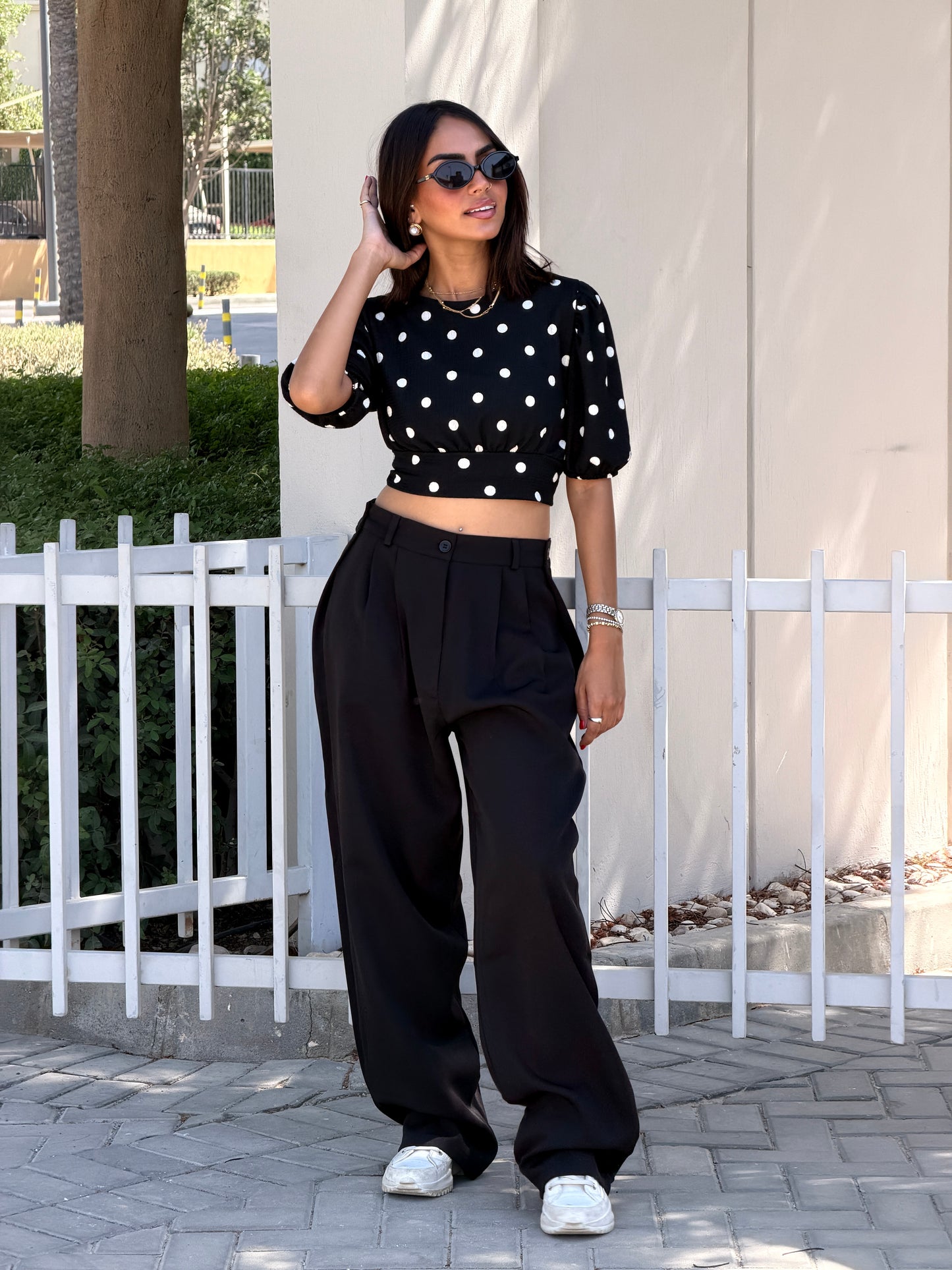 Smart Tailored Pants | Wide-Leg Fit
