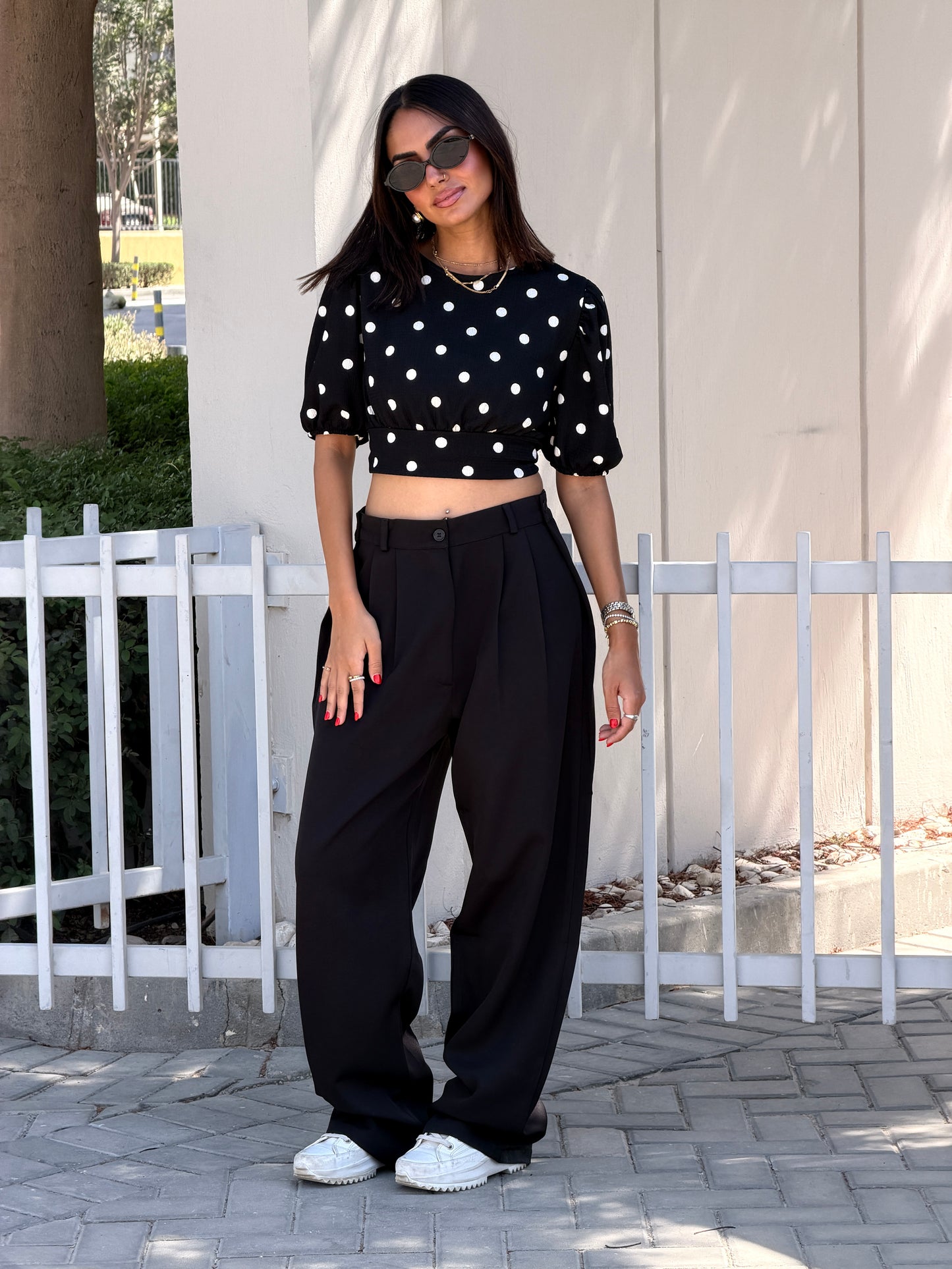 Smart Tailored Pants | Wide-Leg Fit