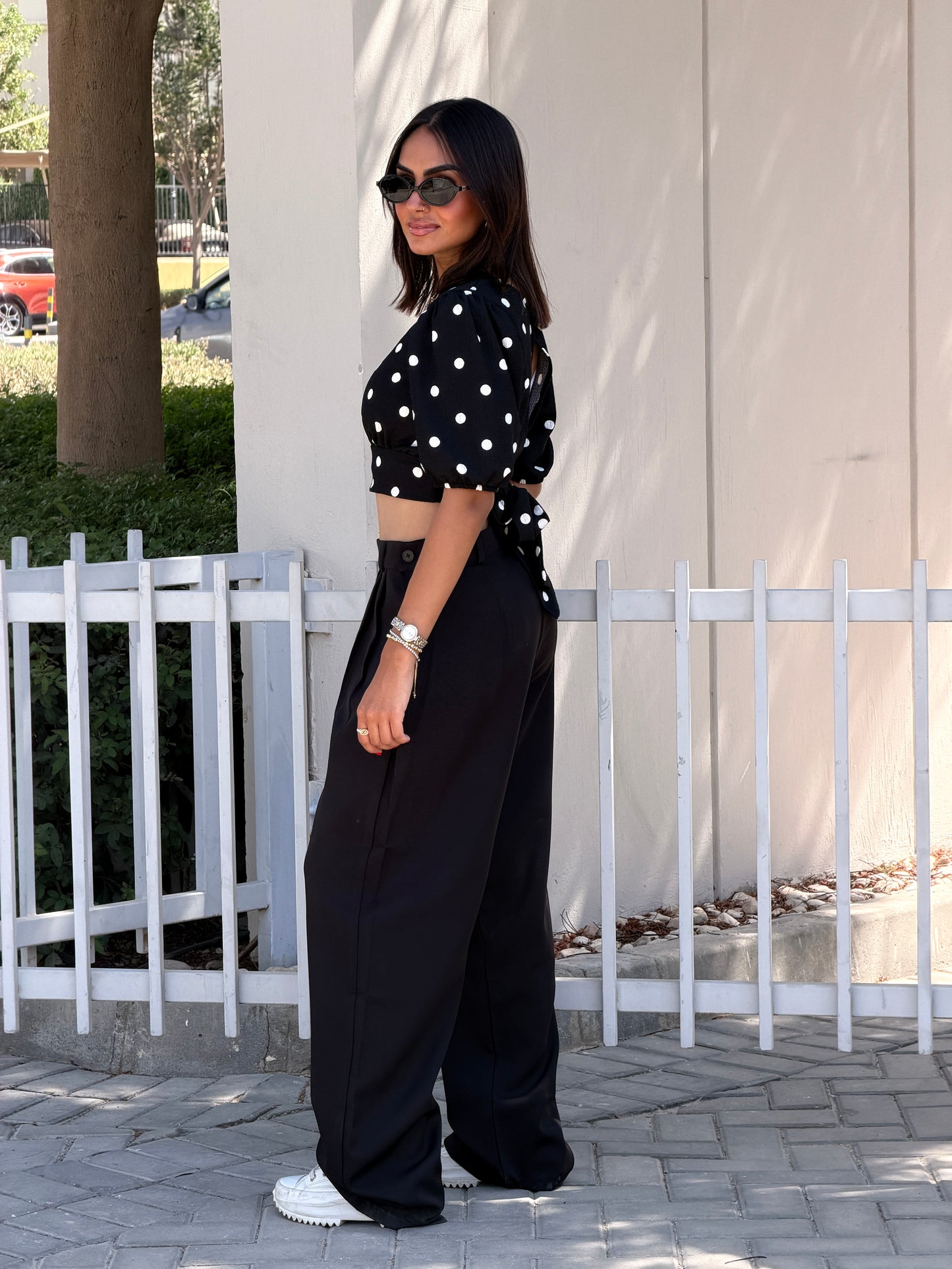 Smart Tailored Pants | Wide-Leg Fit