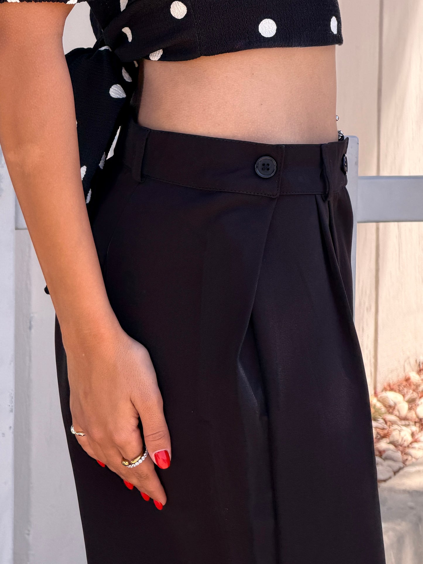 Smart Tailored Pants | Wide-Leg Fit