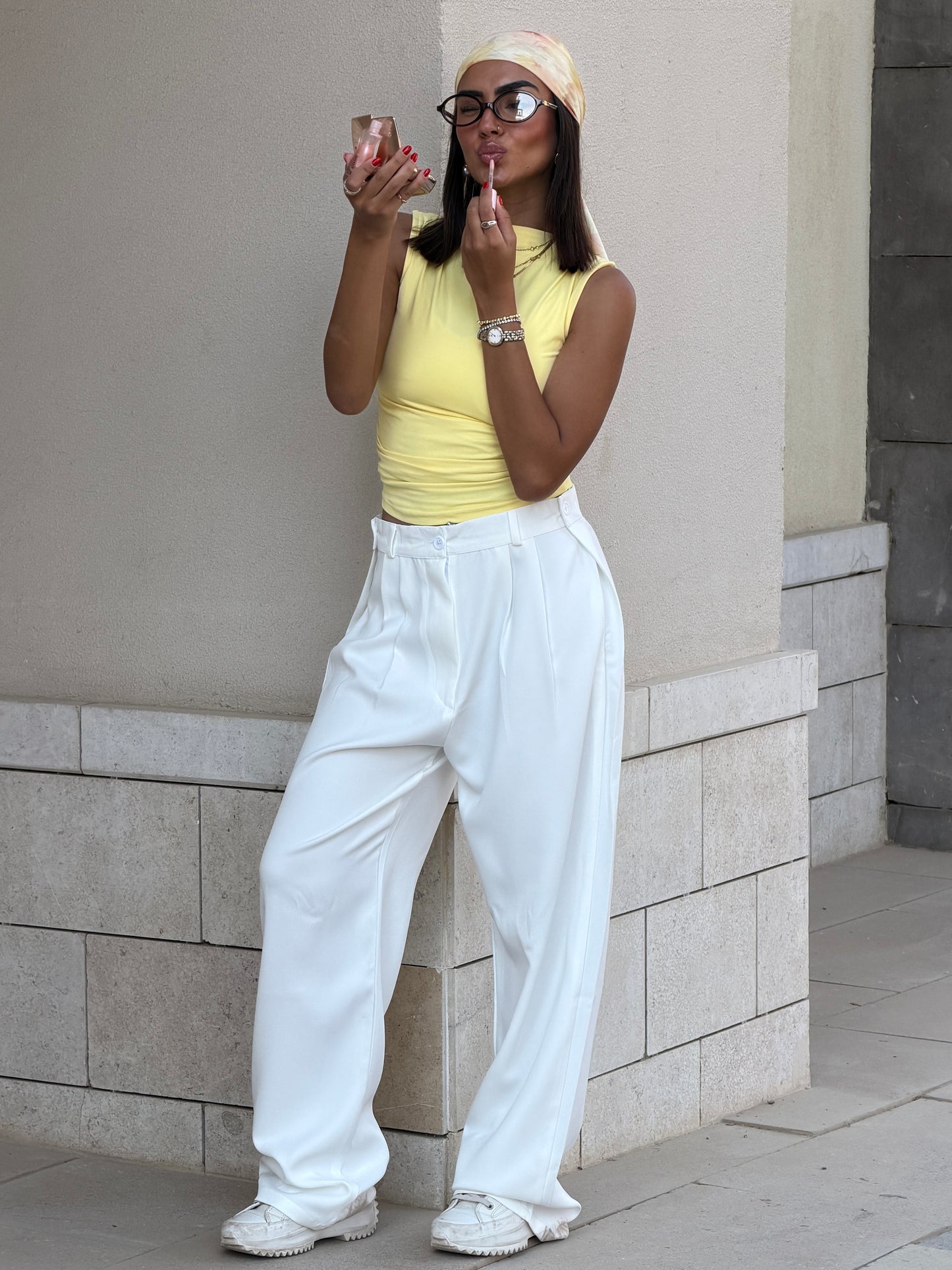 Smart Tailored Pants | Wide-Leg Fit