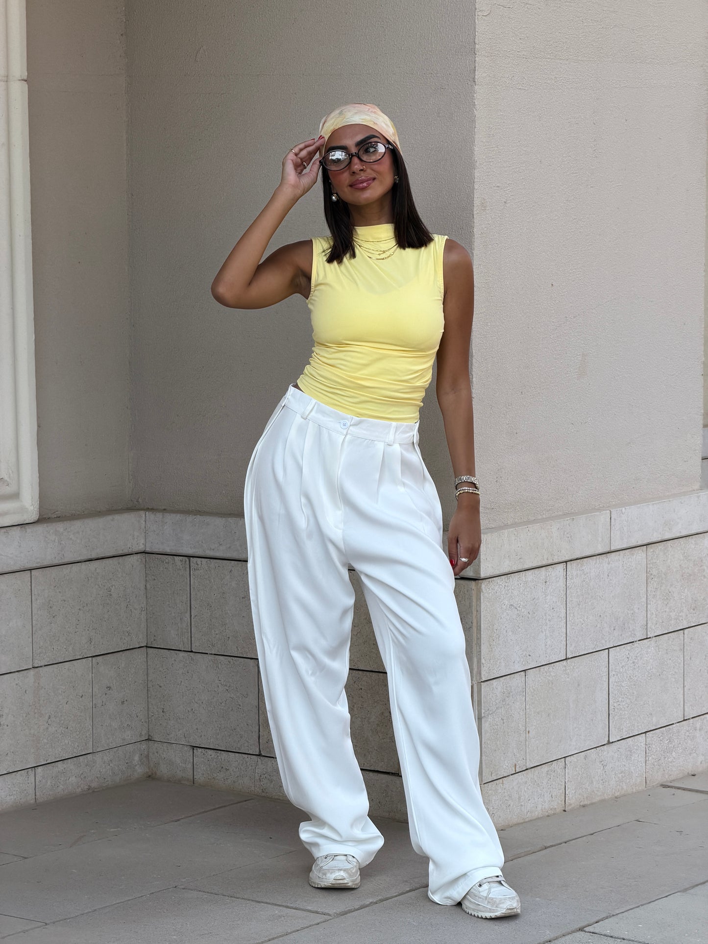 Smart Tailored Pants | Wide-Leg Fit