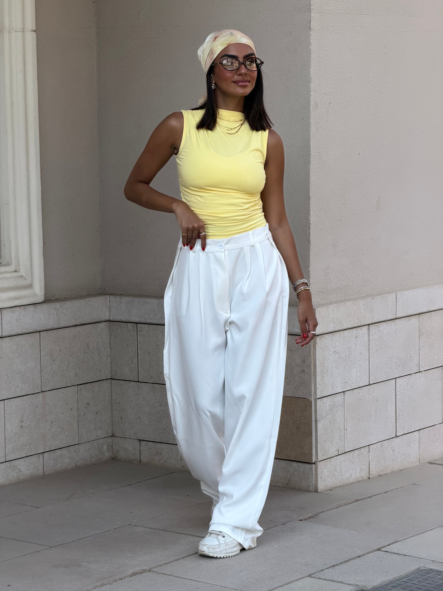 Smart Tailored Pants | Wide-Leg Fit