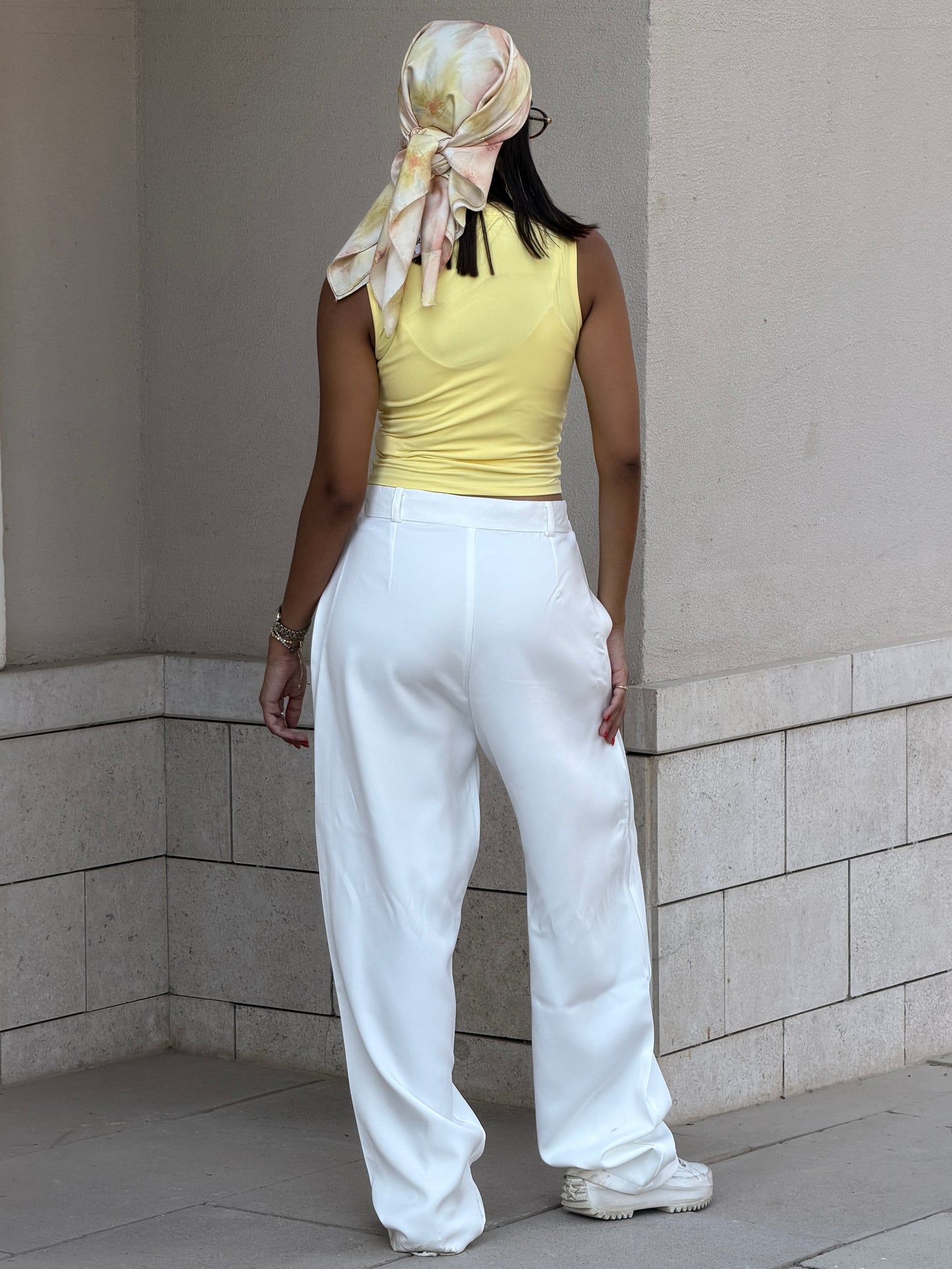 Smart Tailored Pants | Wide-Leg Fit