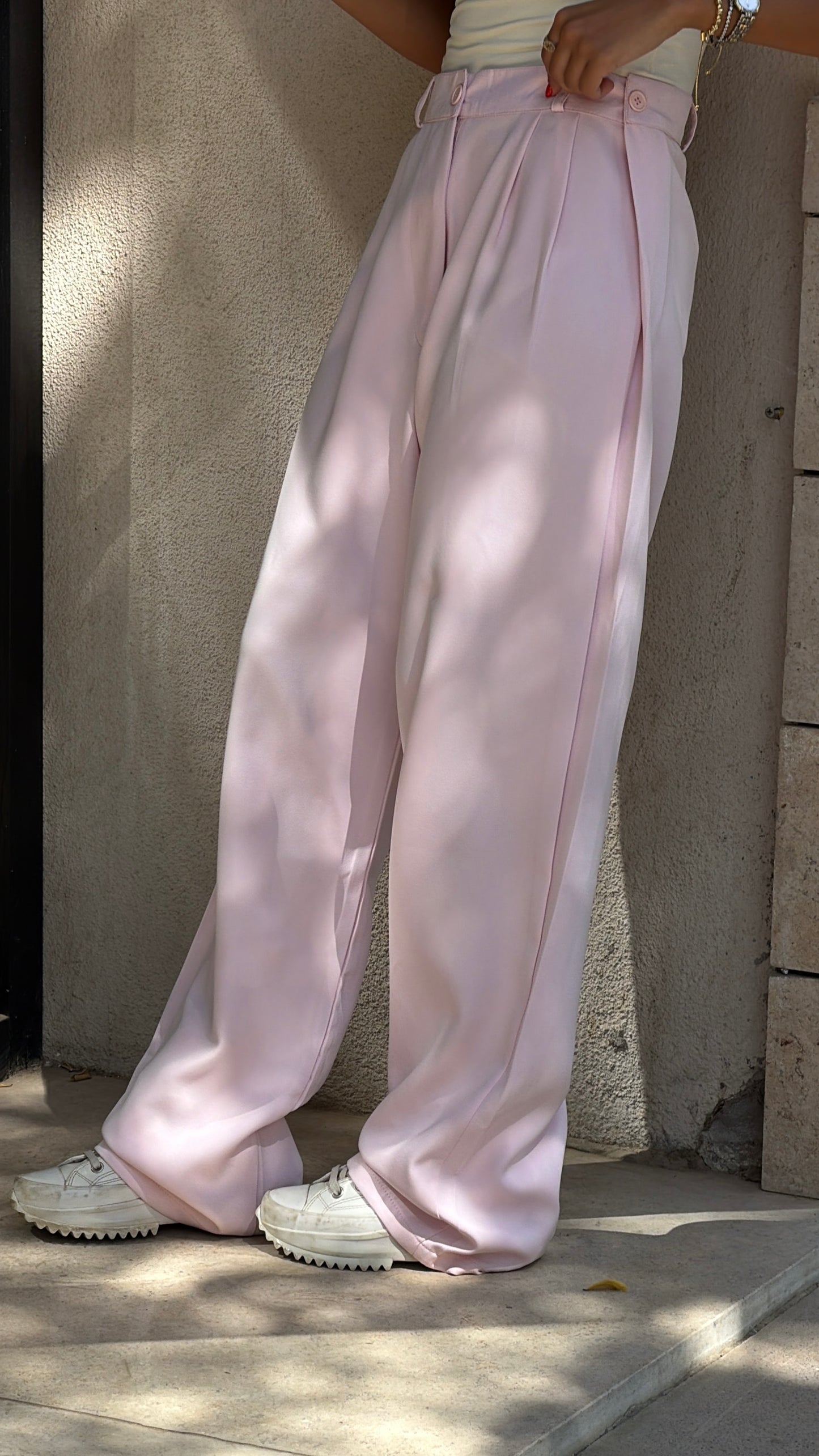 Smart Tailored Pants | Wide-Leg Fit
