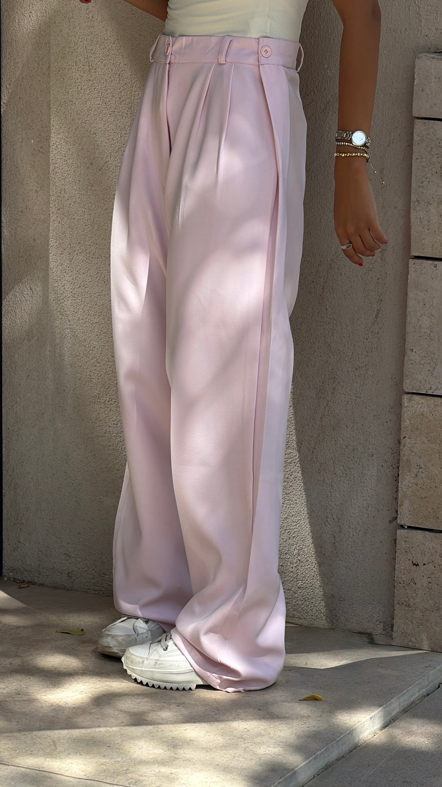 Smart Tailored Pants | Wide-Leg Fit