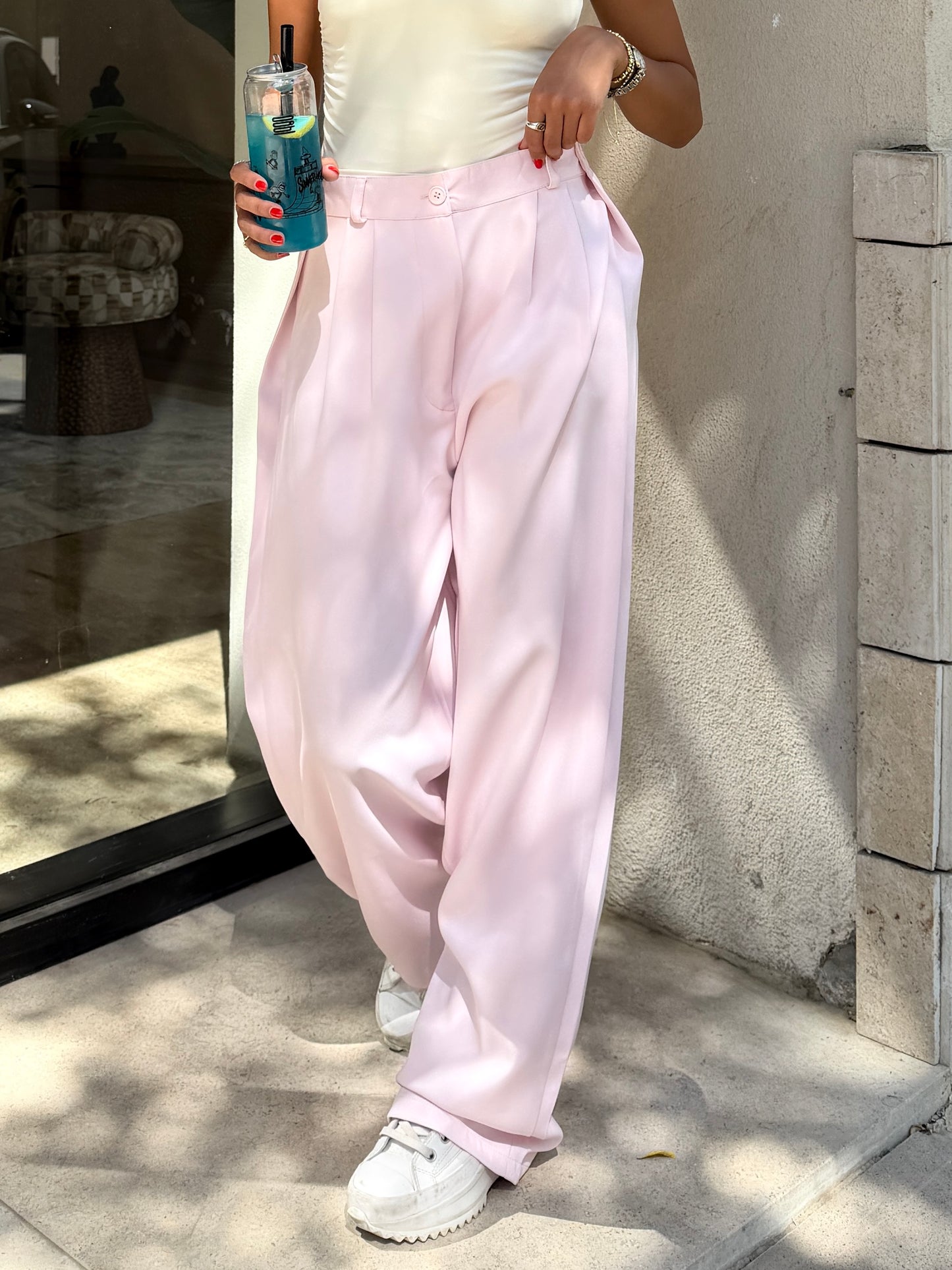 Smart Tailored Pants | Wide-Leg Fit