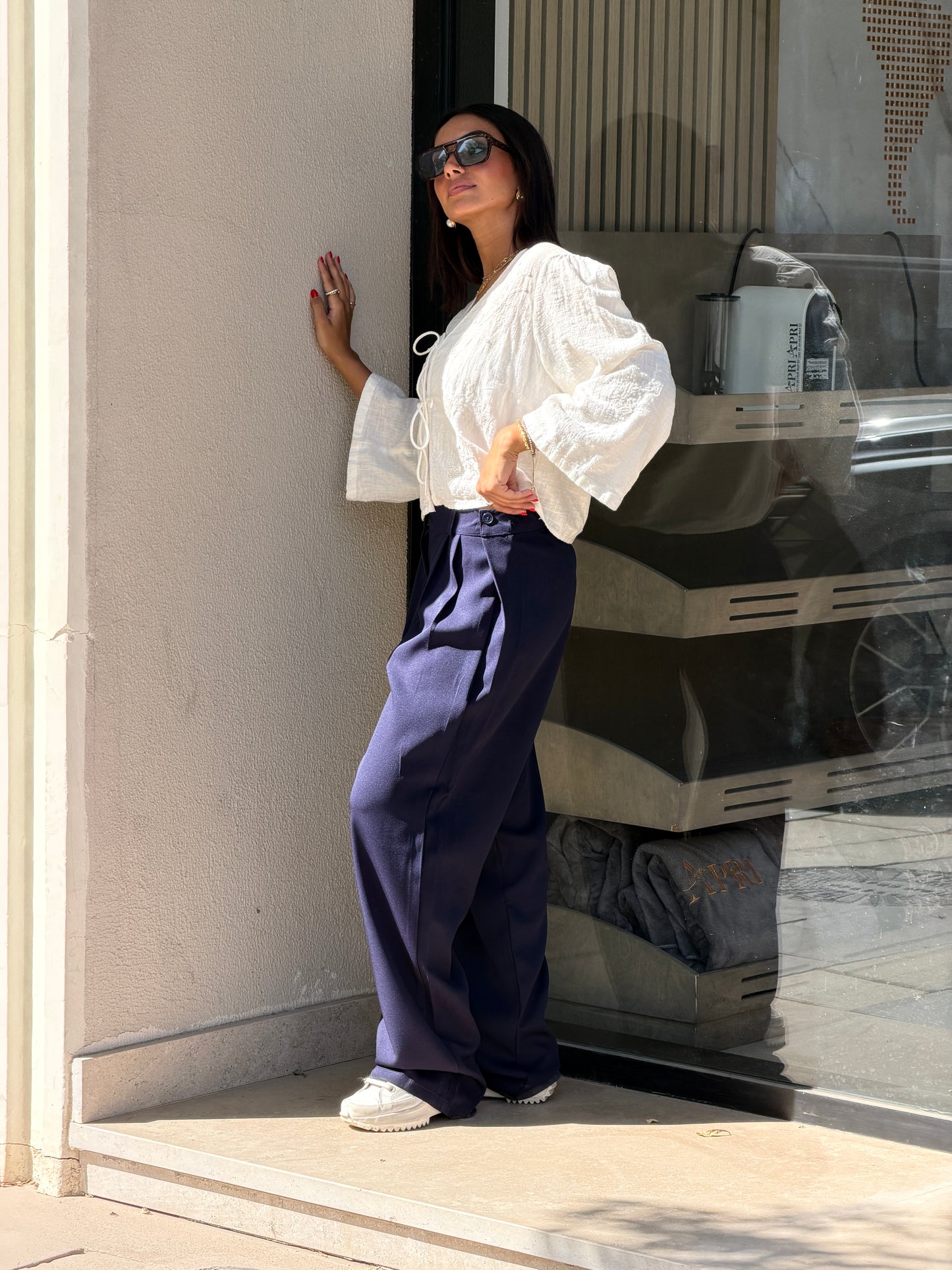 Smart Tailored Pants | Wide-Leg Fit