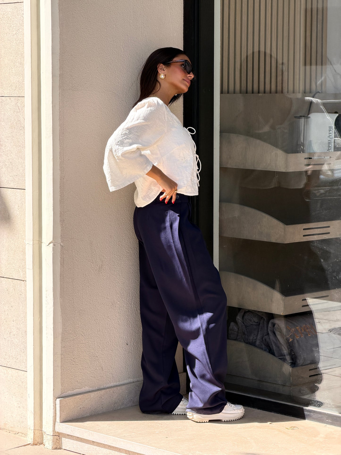 Smart Tailored Pants | Wide-Leg Fit