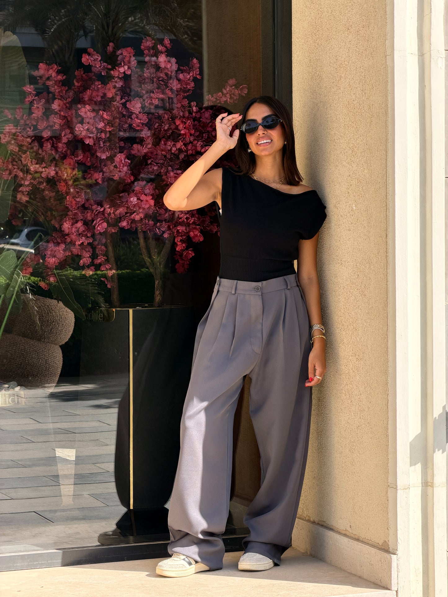 Smart Tailored Pants | Wide-Leg Fit