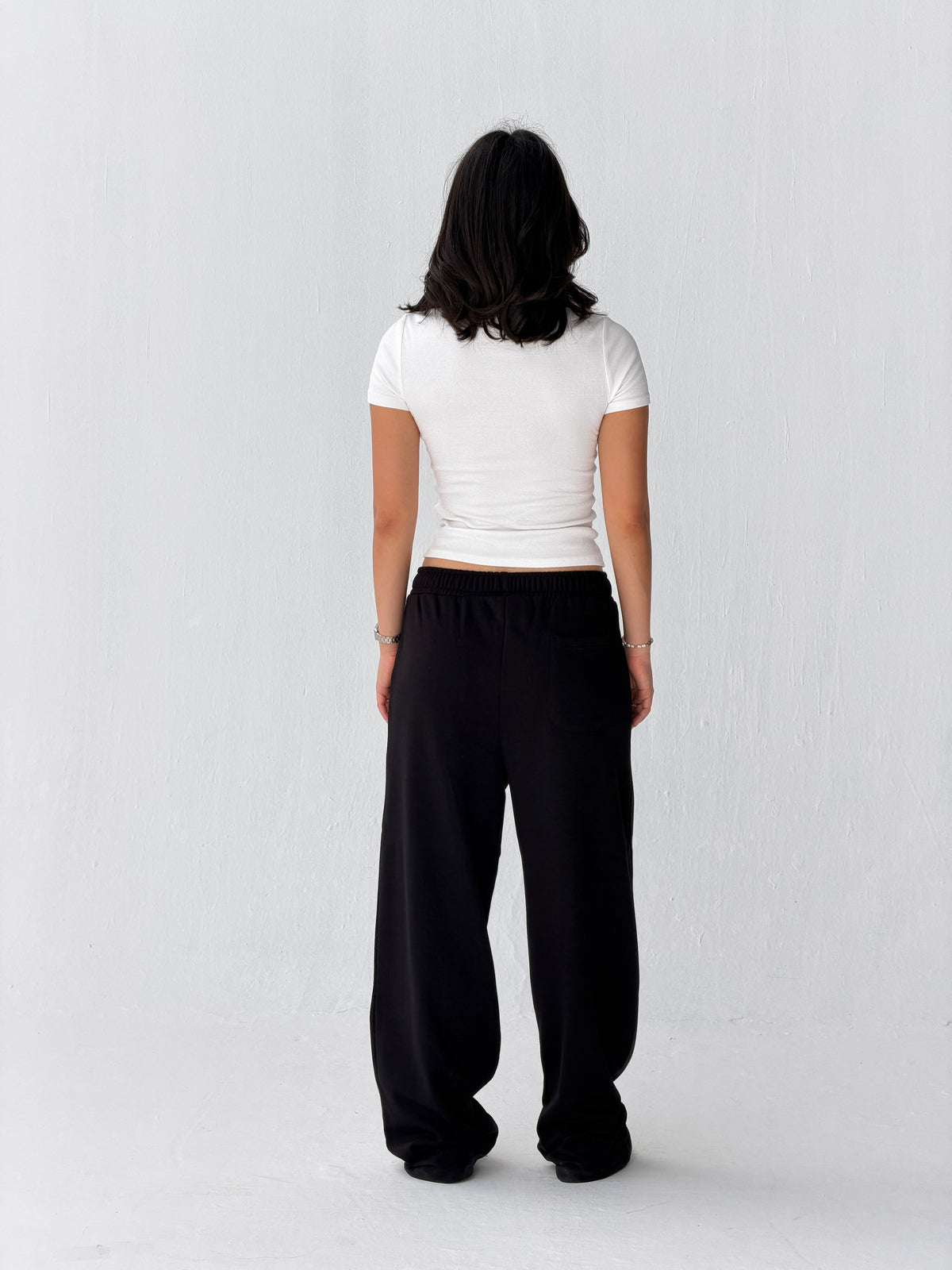 Duo Unisex Pleated Wide-Leg Sweatpants – 100% Cotton Face