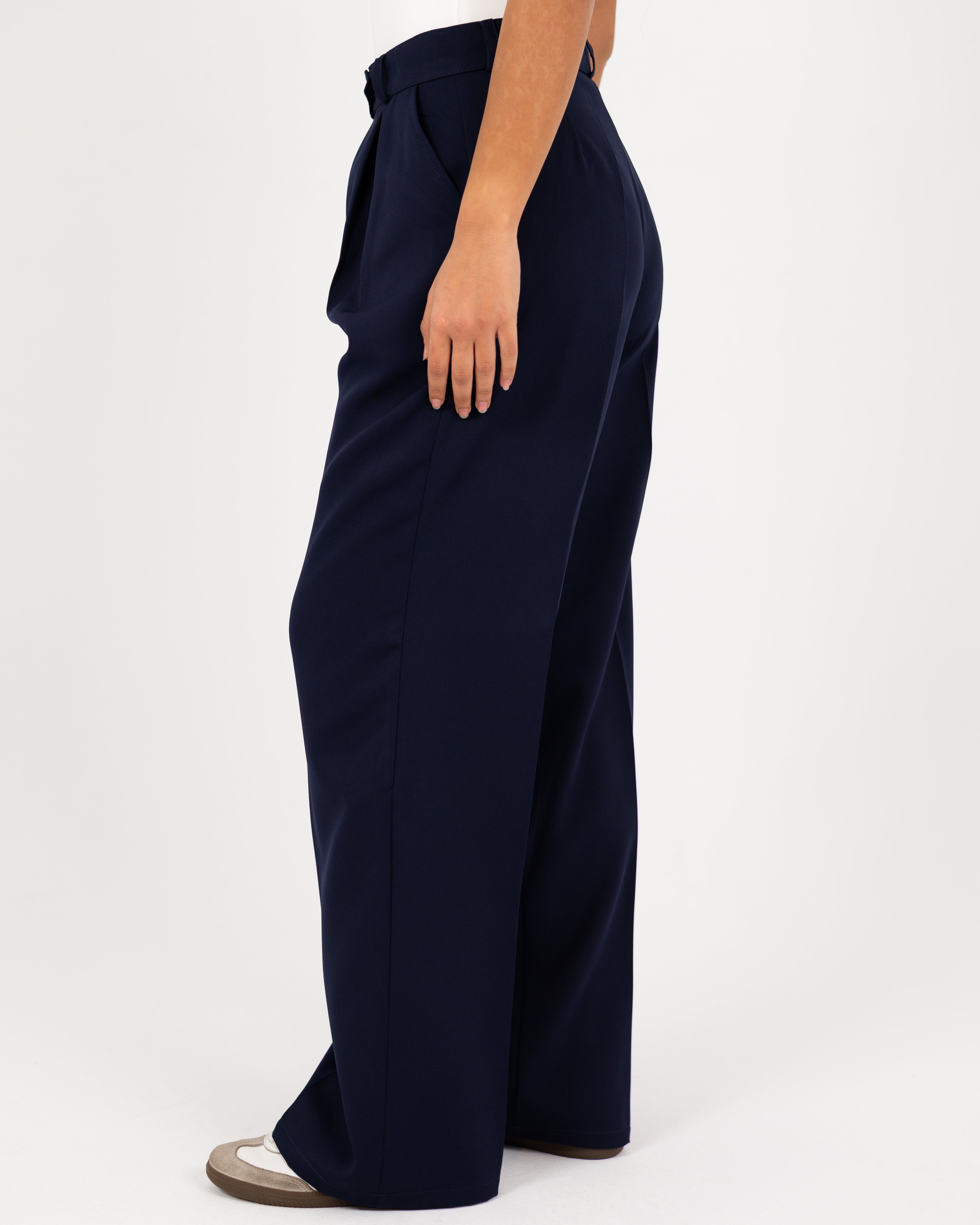 Wide-Leg Modern Pants