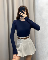 Basic top with sleeves