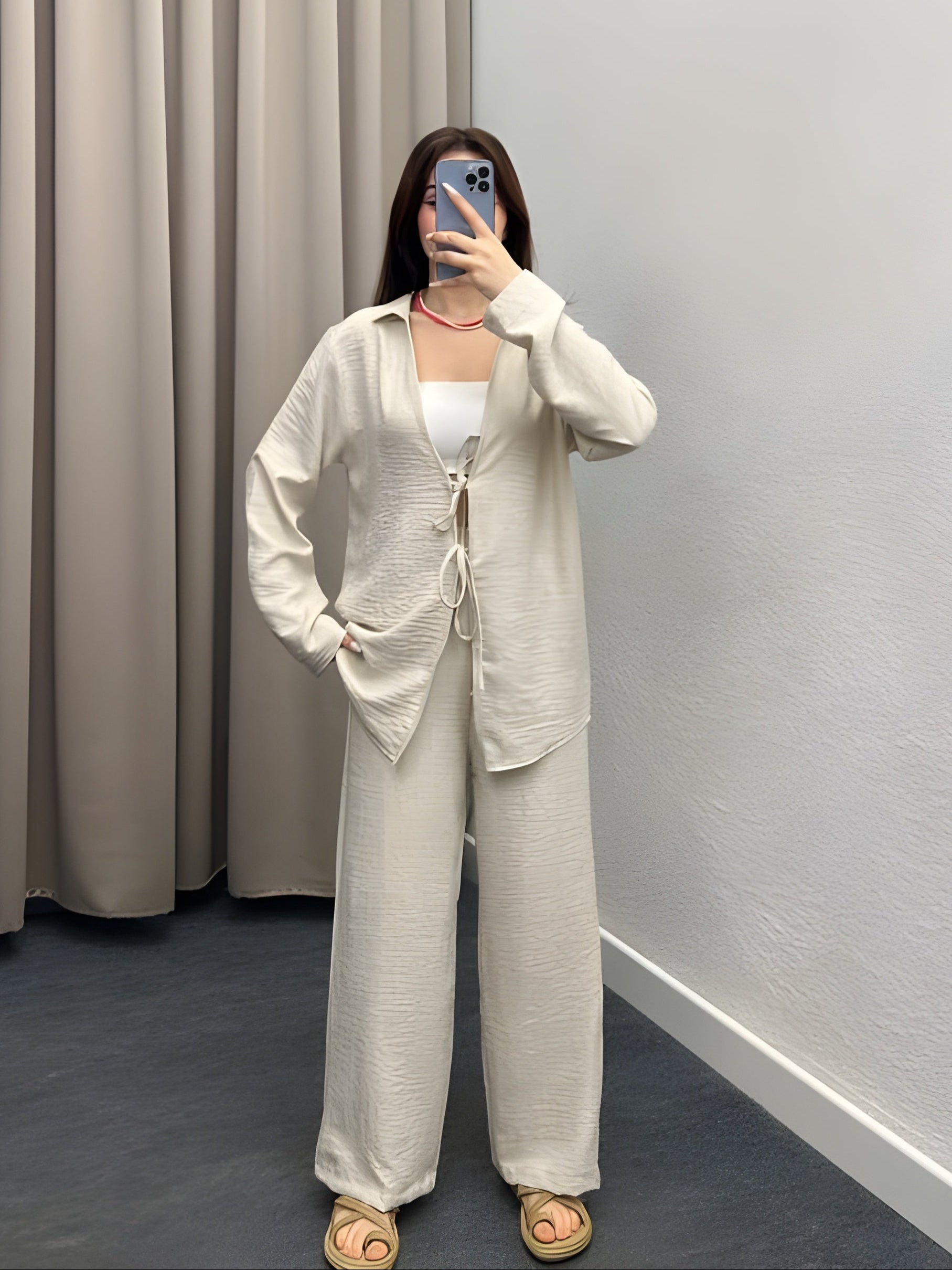 Soft Tie Summer Set